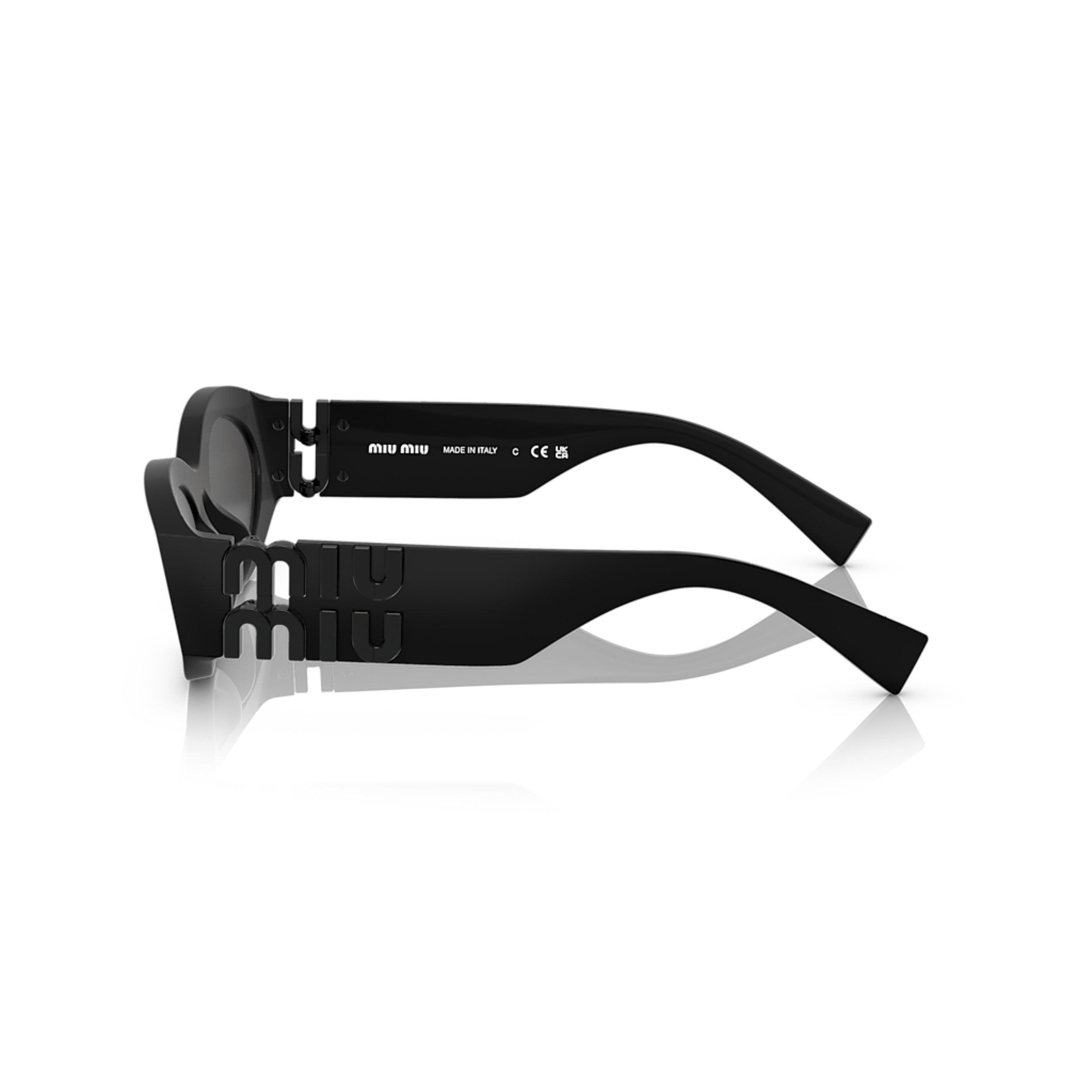 Matte Black 0MU 11WS Sunglasses