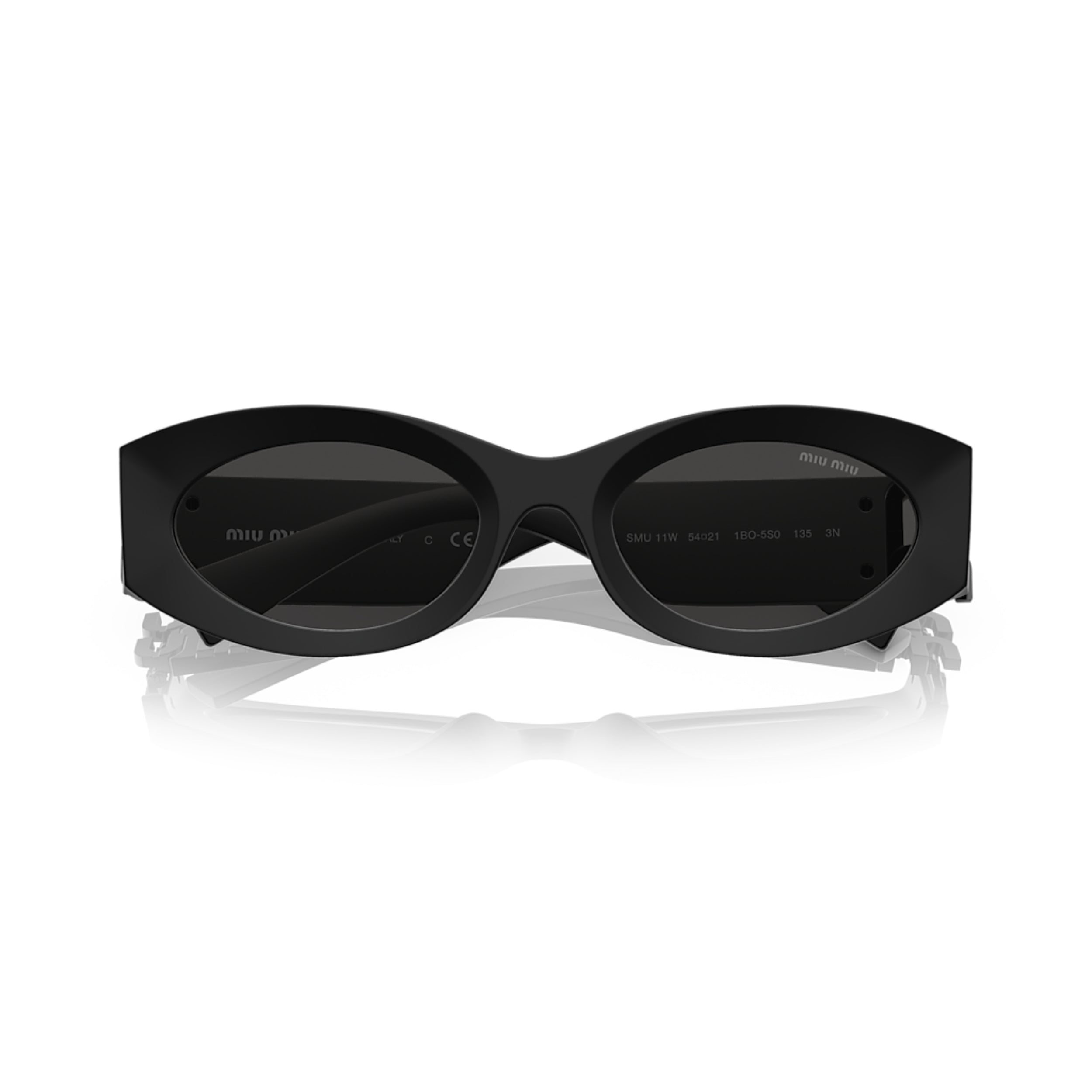 Matte Black 0MU 11WS Sunglasses