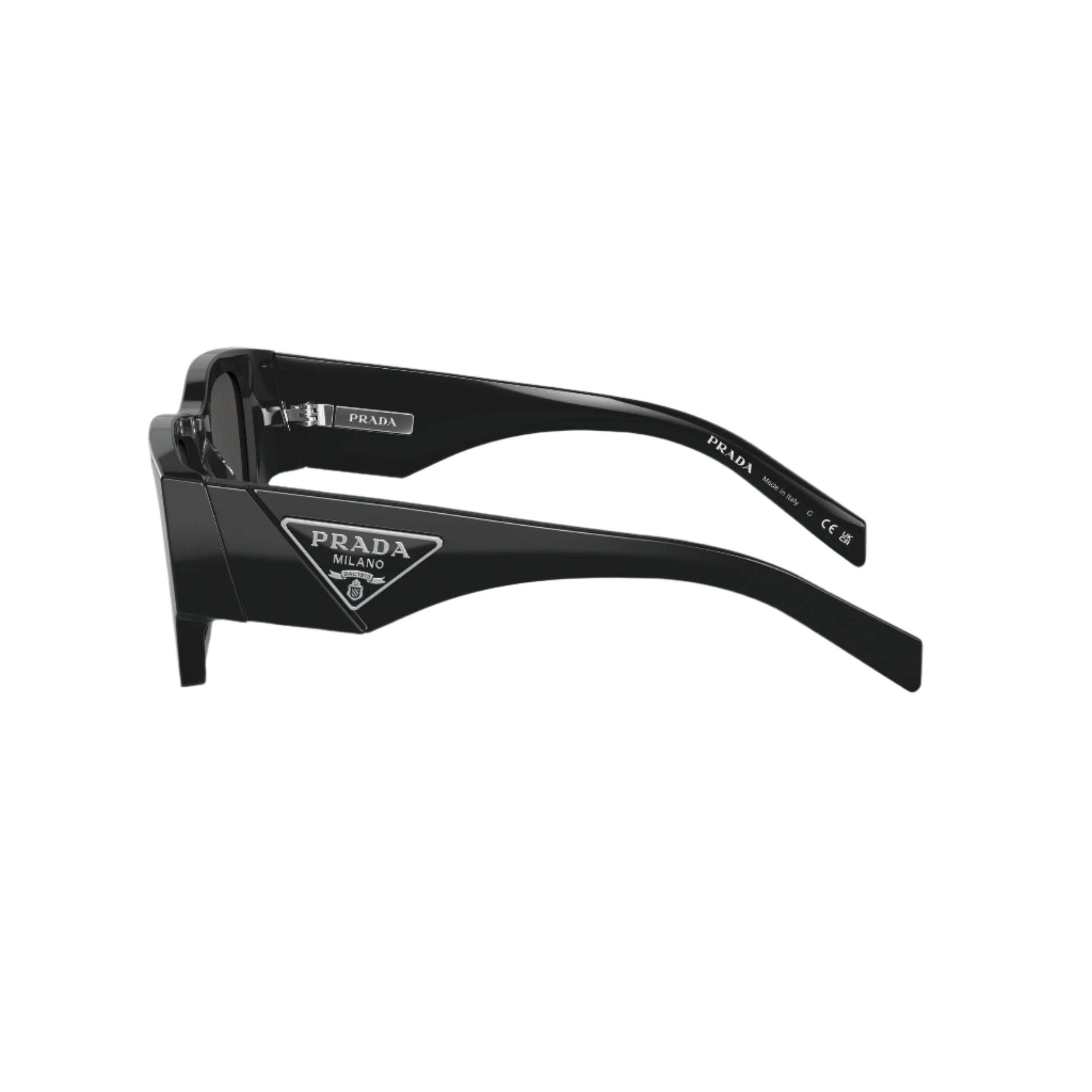 Lunettes de soleil Prada noires 0PR 10ZS