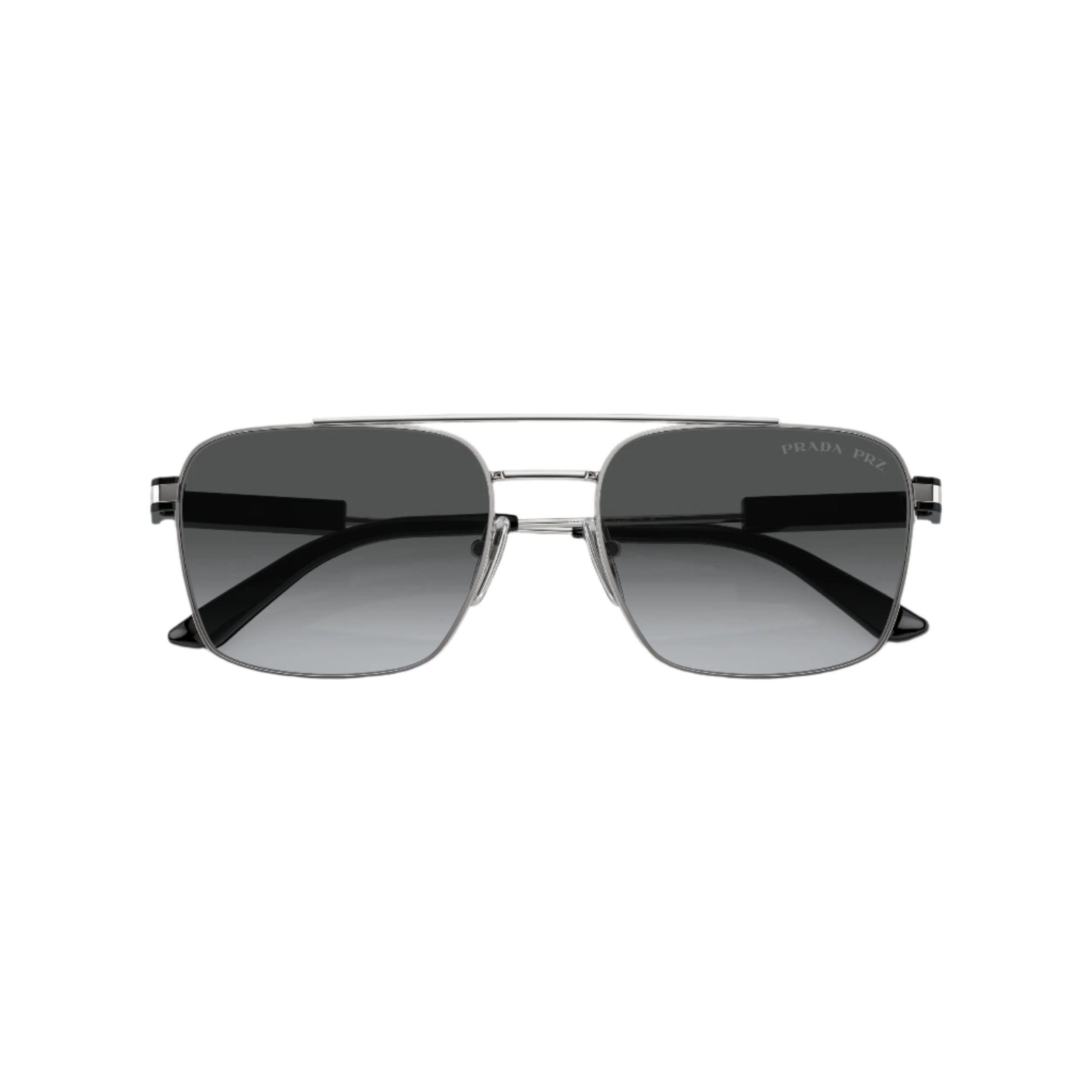 Silver 0PR 67ZS Sunglasses