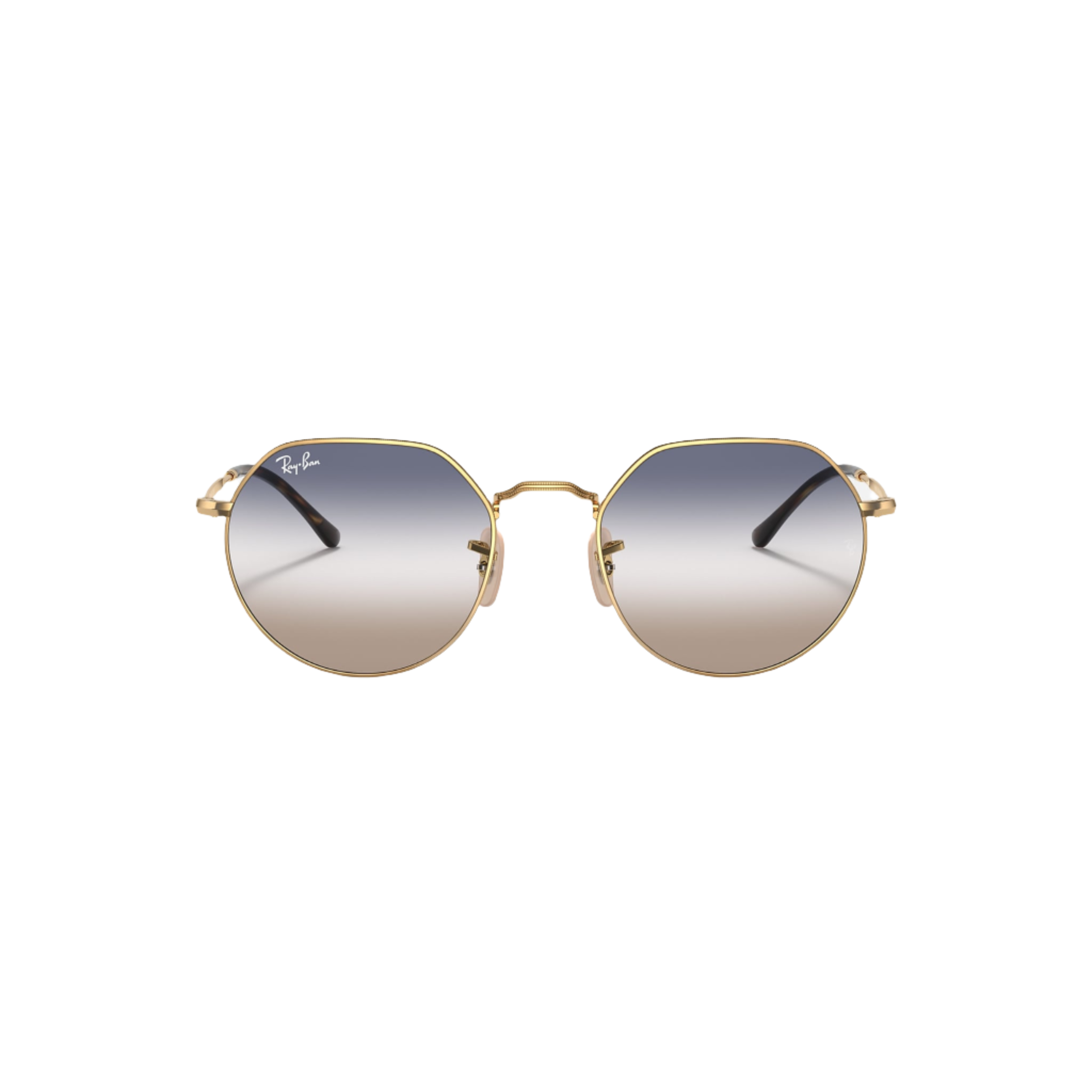Lunettes de soleil Rayban dorées 0RB3565
