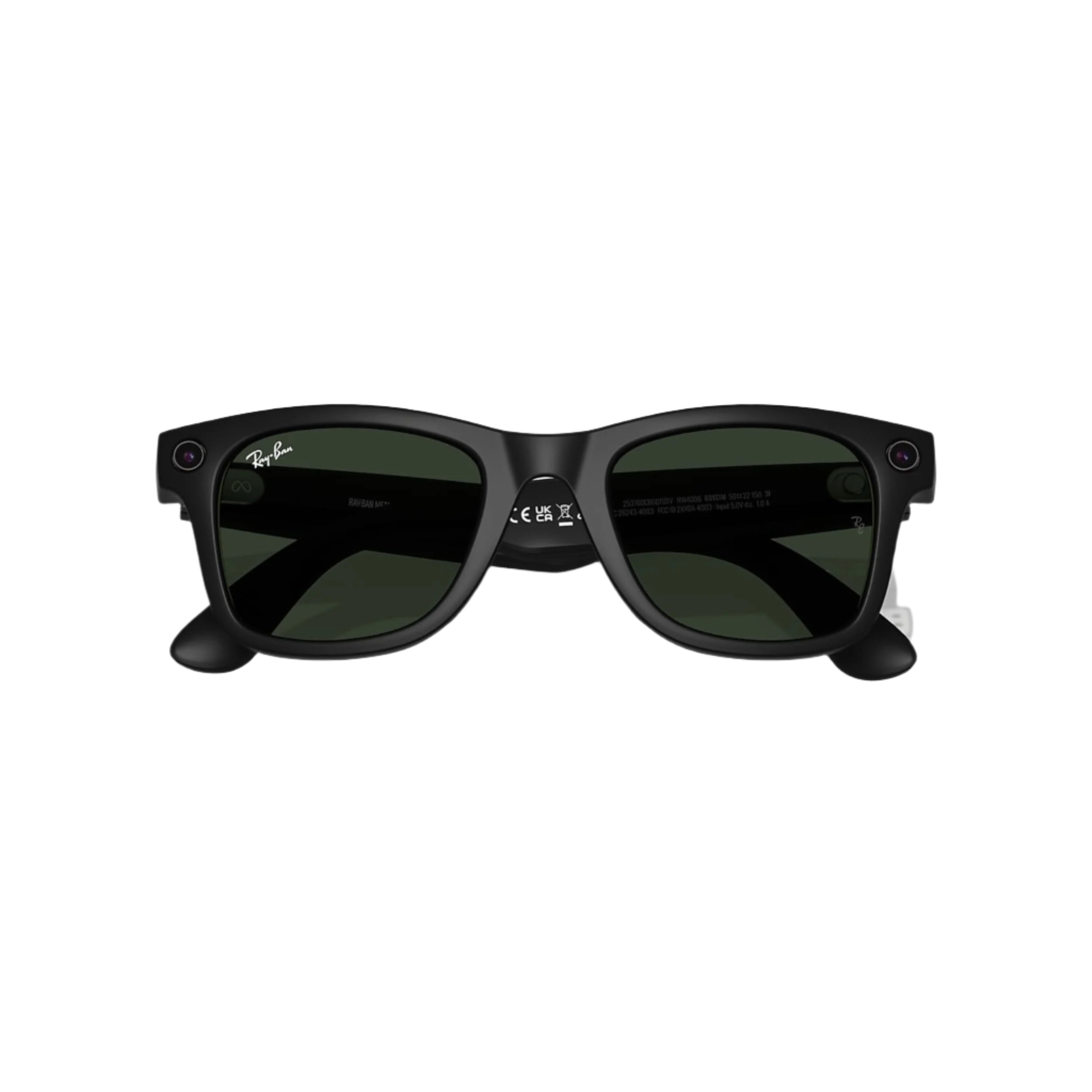 Wayfarer - Meta Matte Black With Graphite Green Transitions