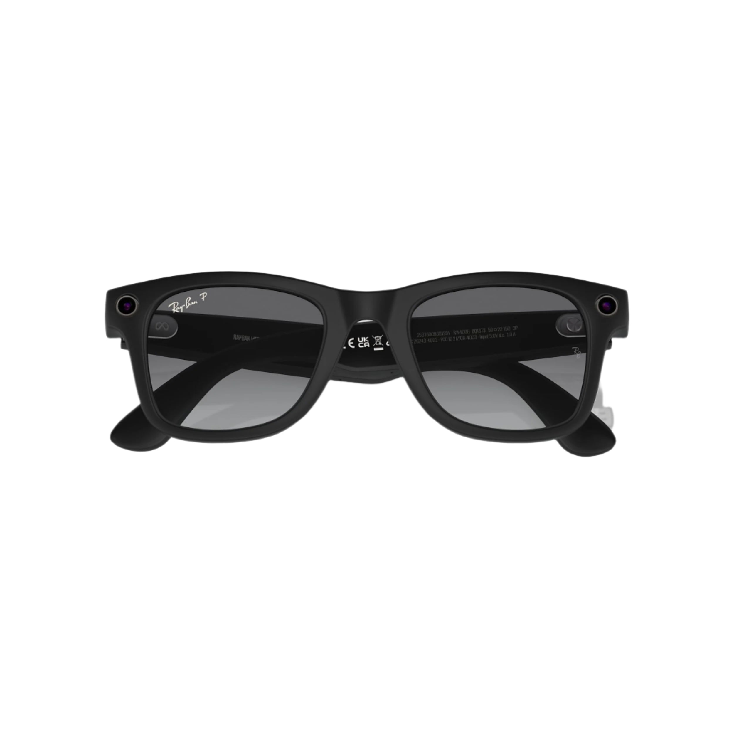 Wayfarer - Meta Matte Black With Polar Gradient Graphite