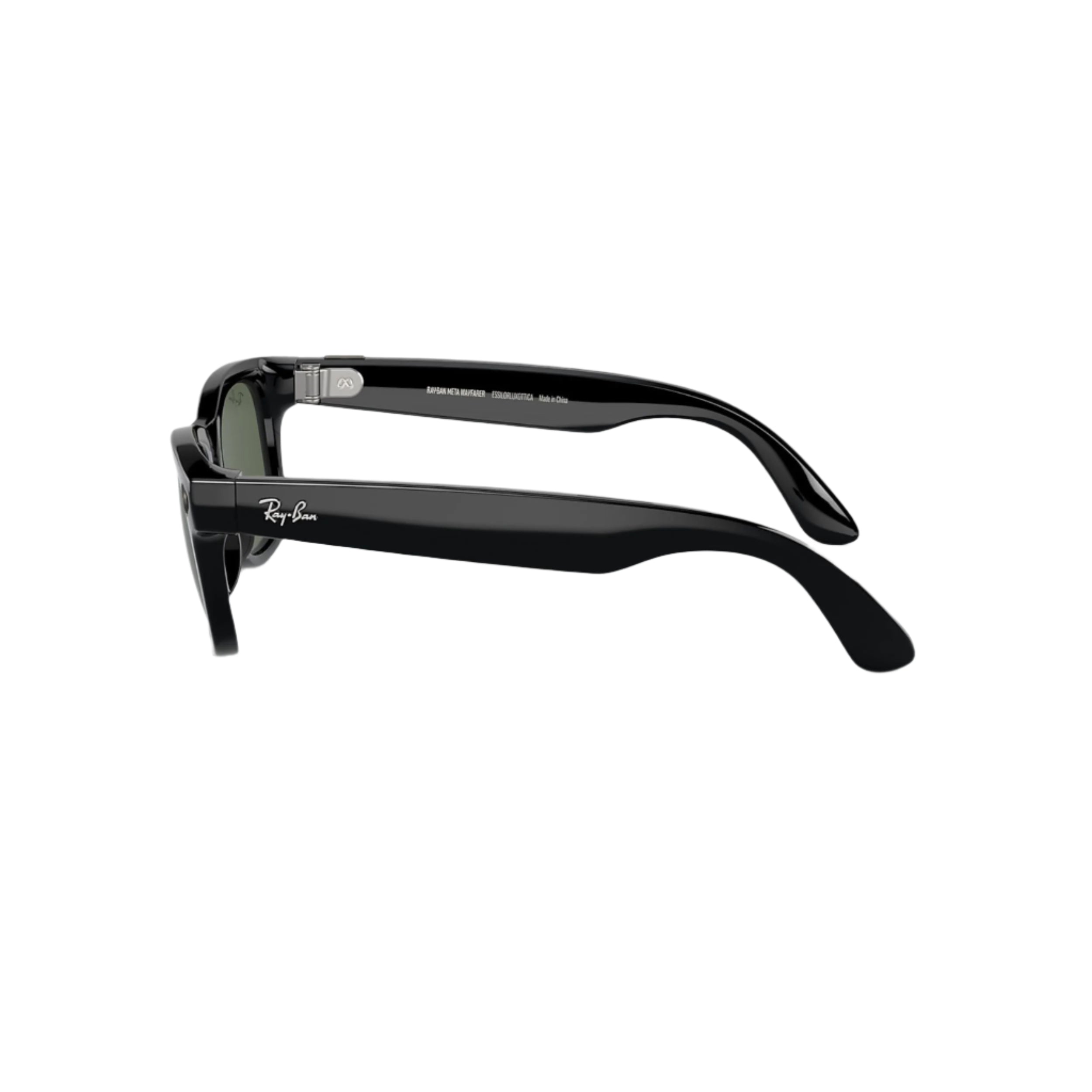 Wayfarer - Meta Shiny Black With G15 Green
