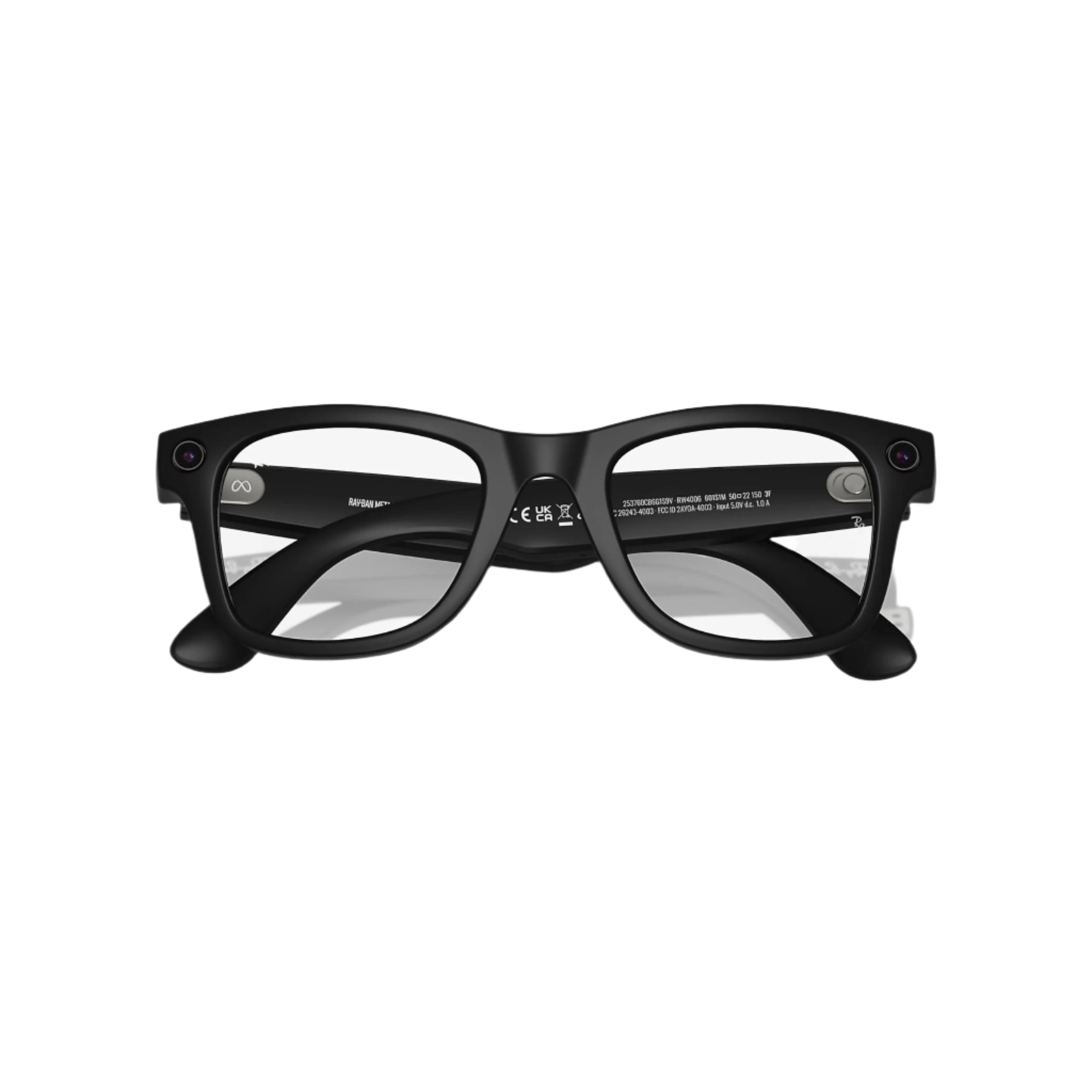 Wayfarer - Meta Matte Black With Transitions Graphite Green