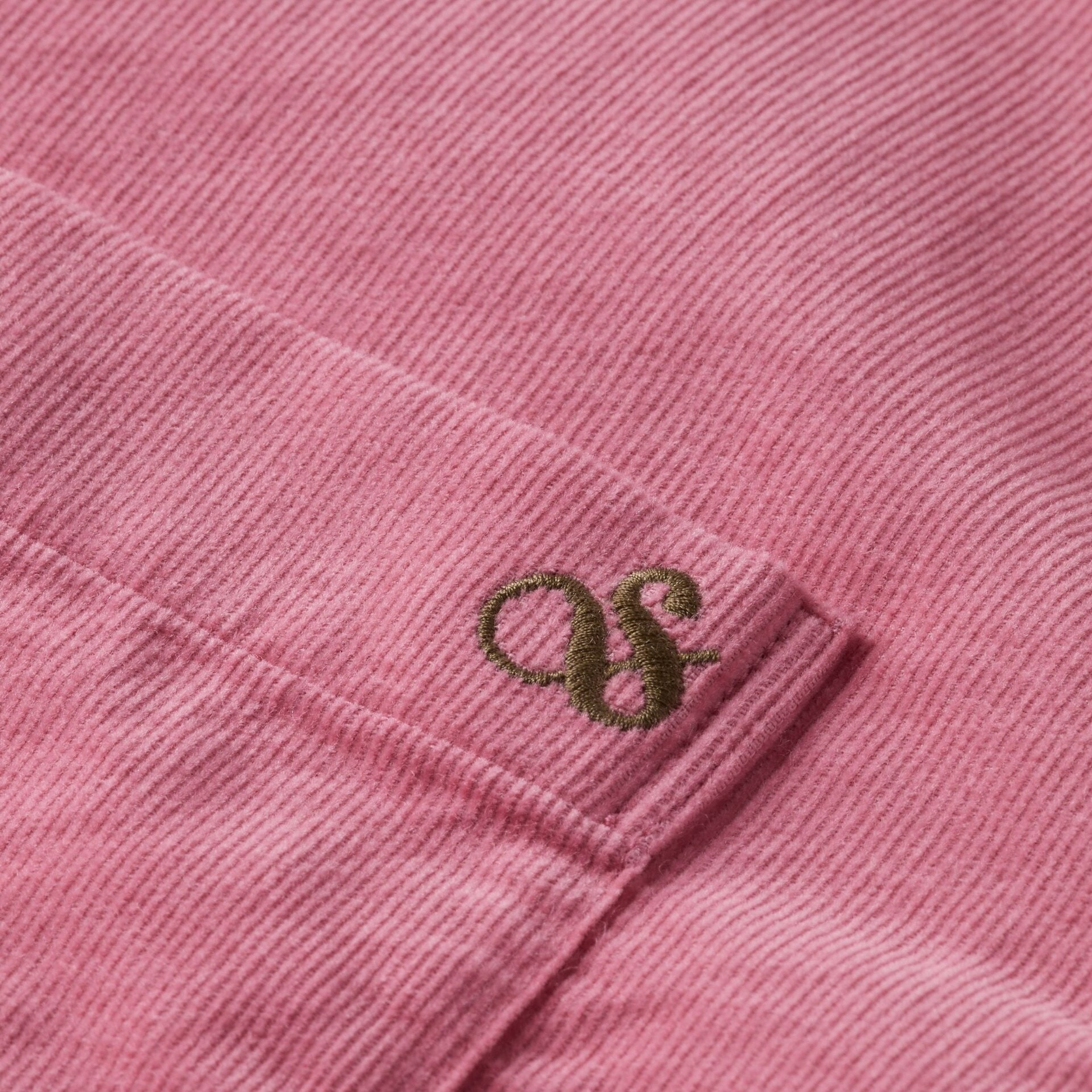 Poetry Pink Shortsleeve Corduroy Shirt