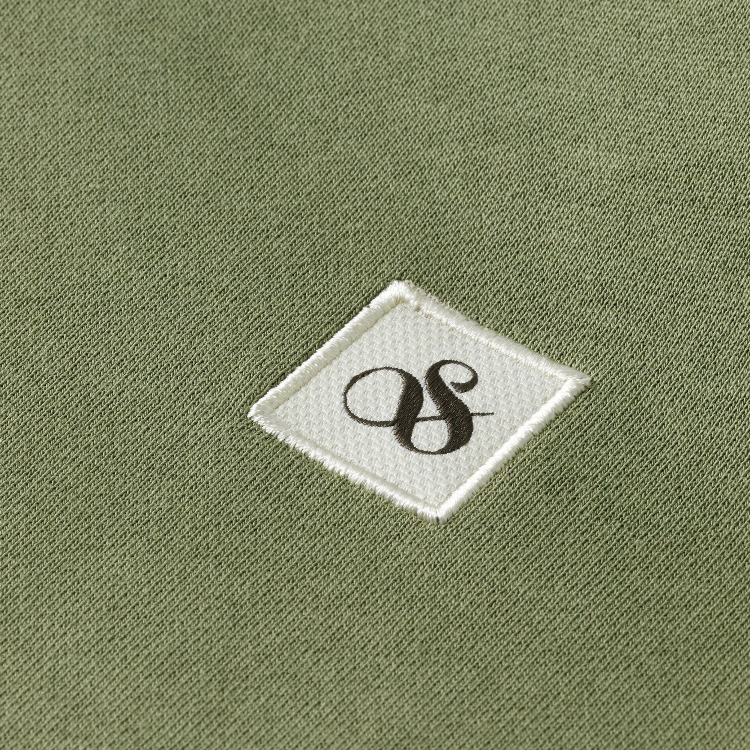 Green Ivy Essential Logo Badge Hoodie