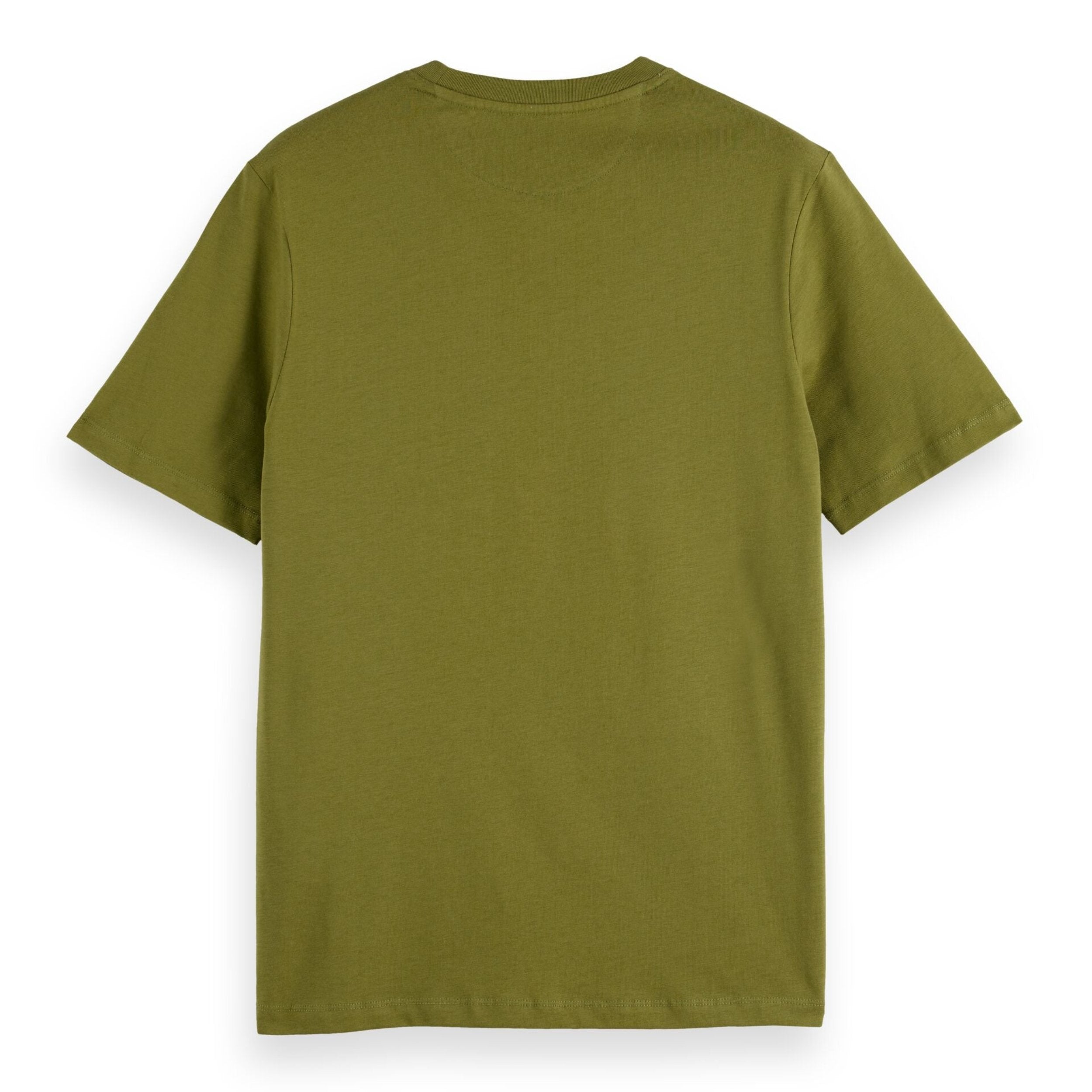 Moss Green Regular Fit Essential Logo T-Shirt