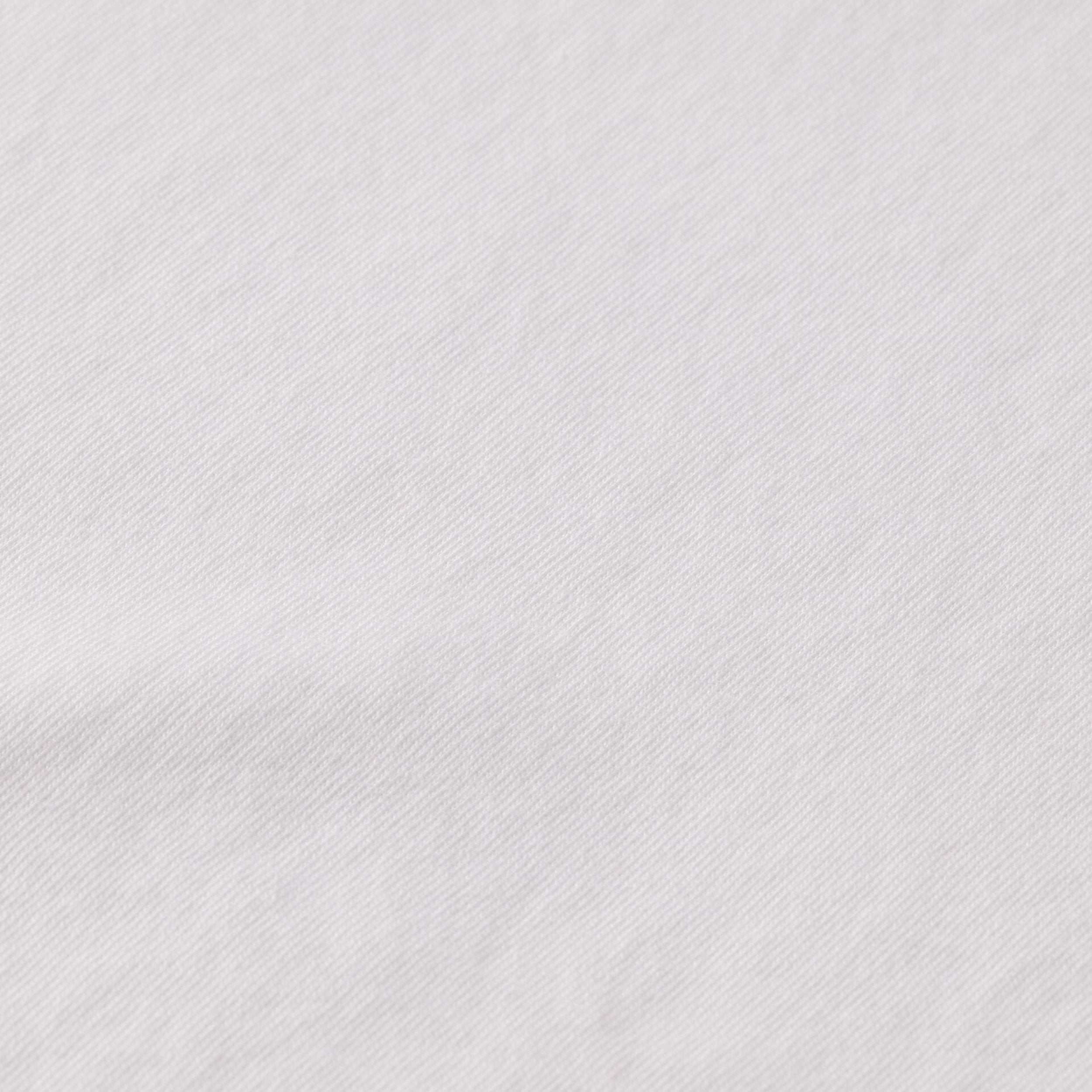 White Relaxed Fit Raw Edge T-Shirt