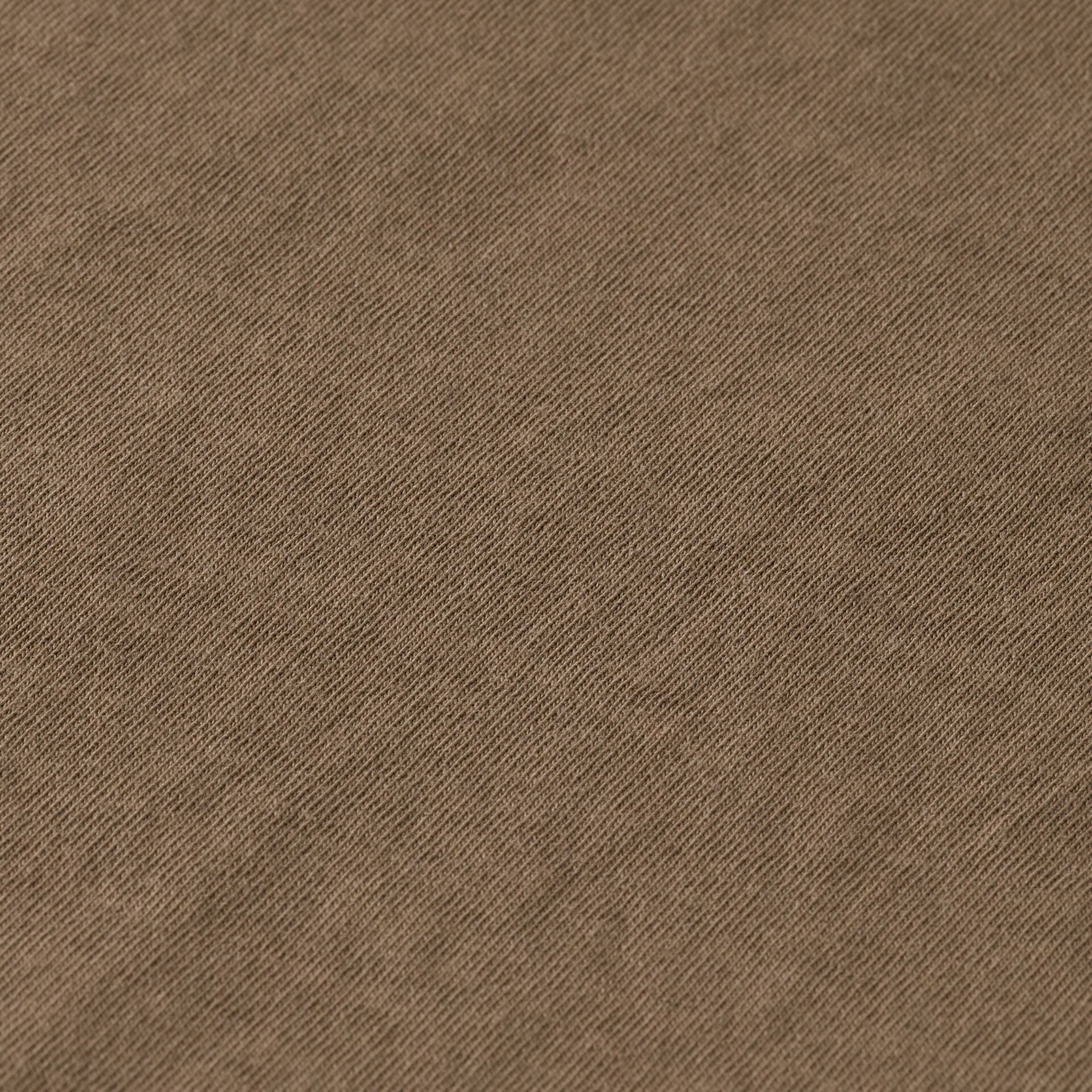 Cappuchino Relaxed Fit Raw Edge T-Shirt