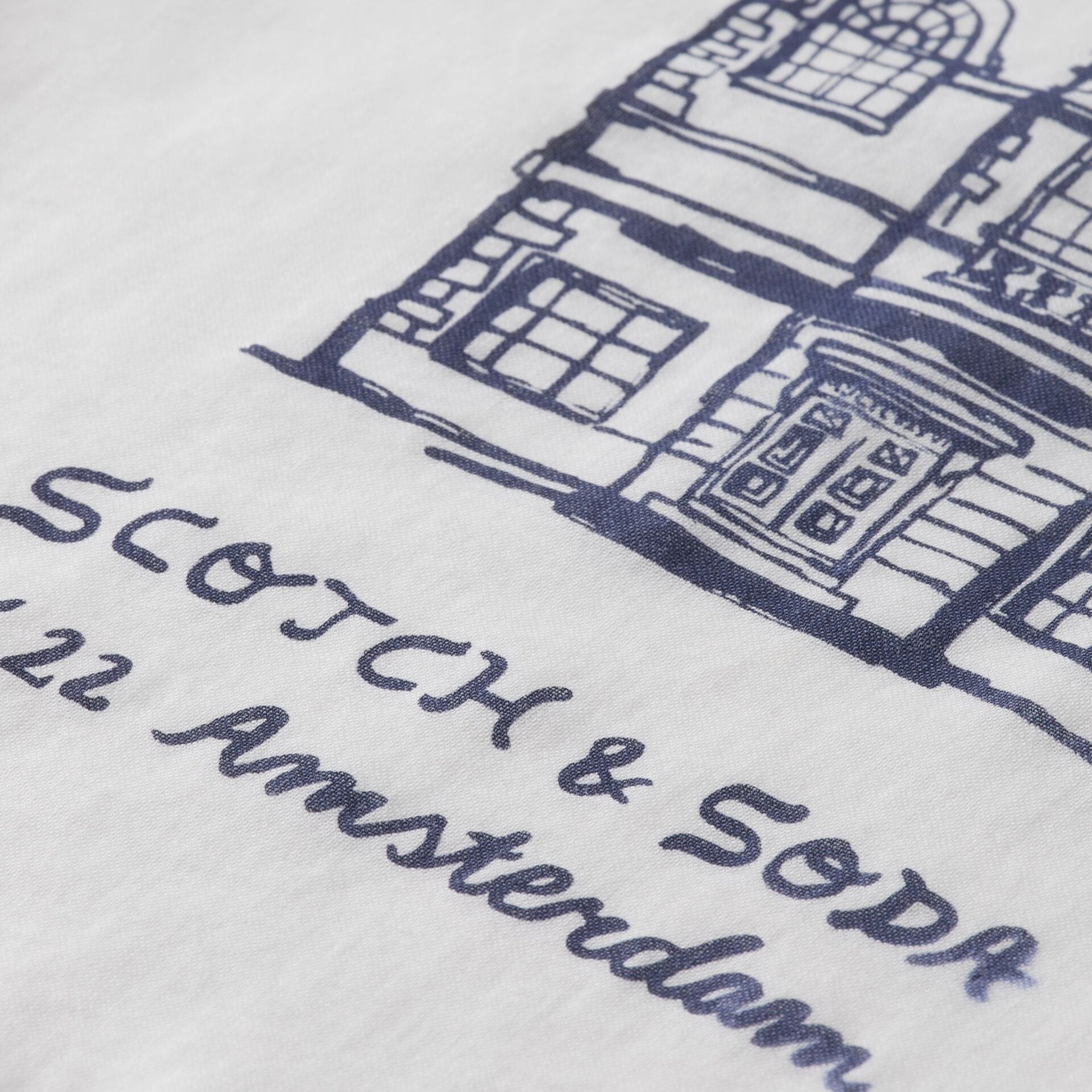 Swan Relaxed Fit Applique Artwork T-Shirt