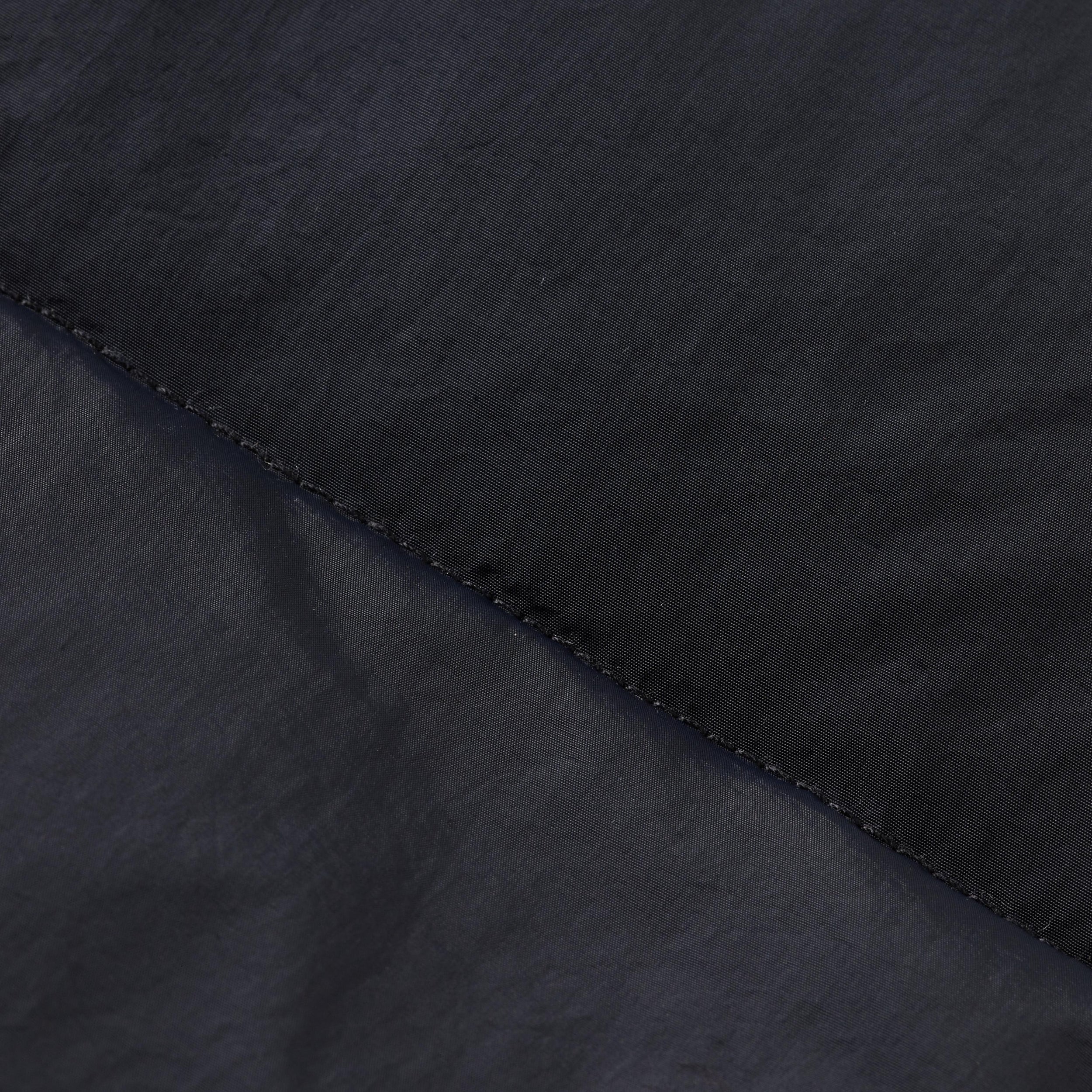 Black Quilted Hooded Vest