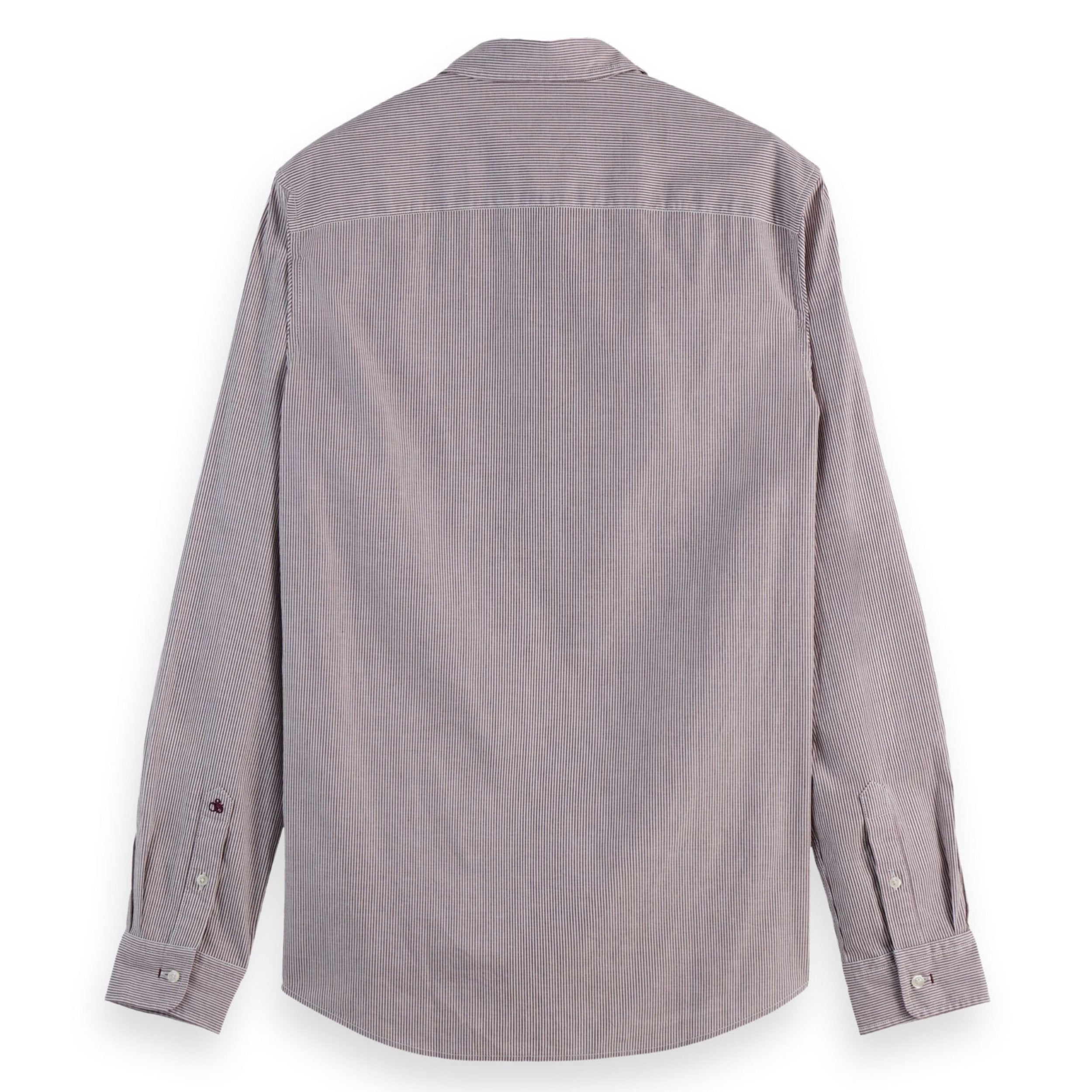 Berry Stripe Essential Poplin Stripe