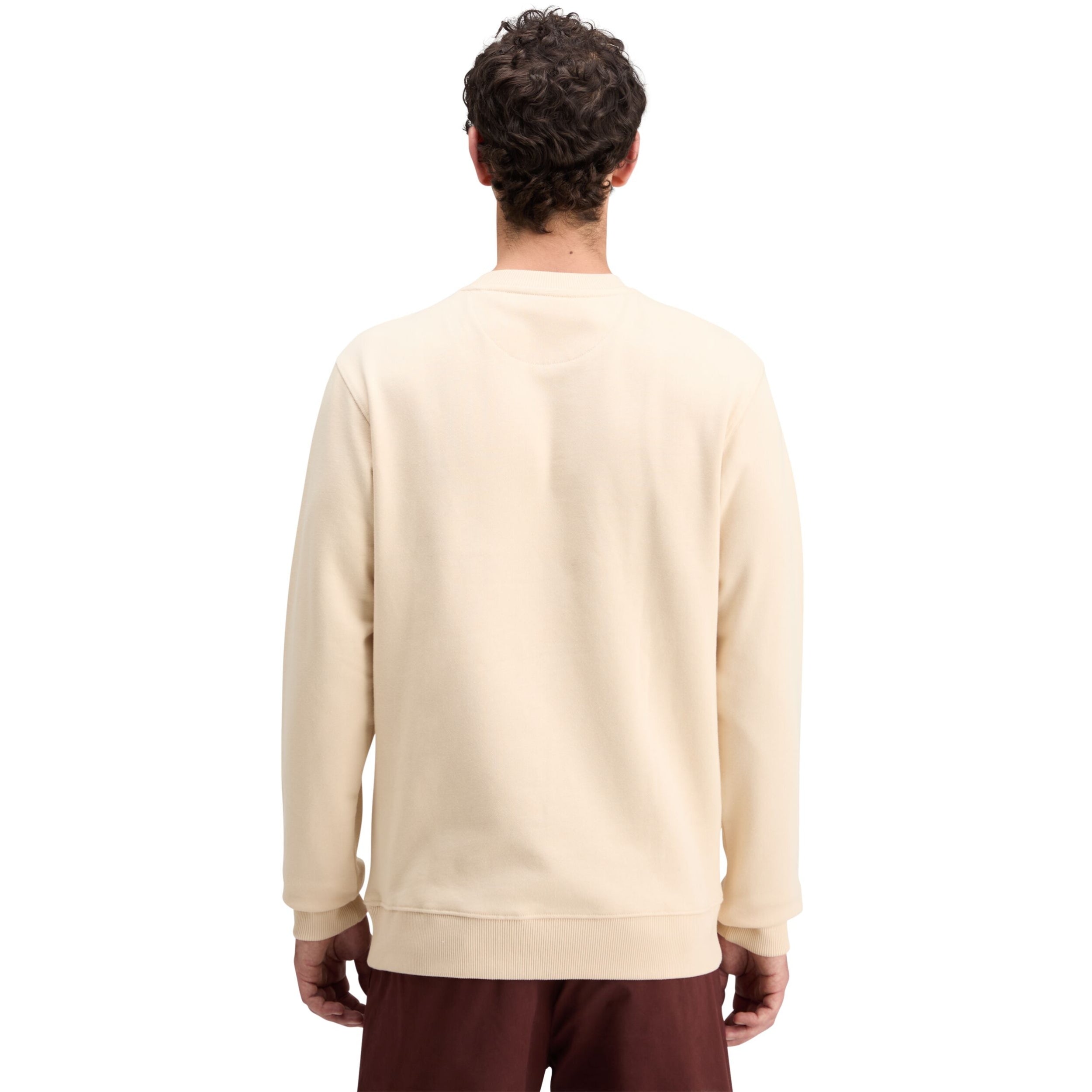 Parchment Essential Logo Badge Crew