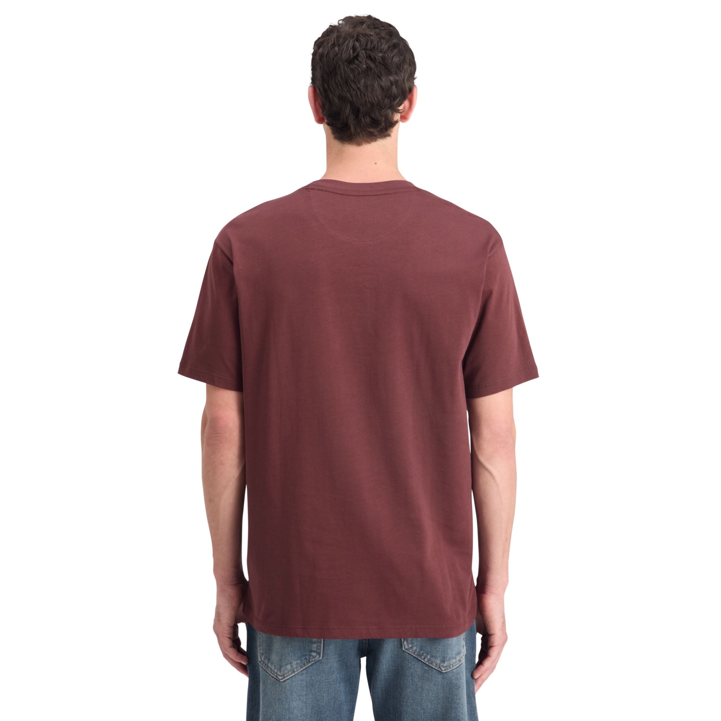 Dark Grape Essential Regular Fit Logo T-Shirt