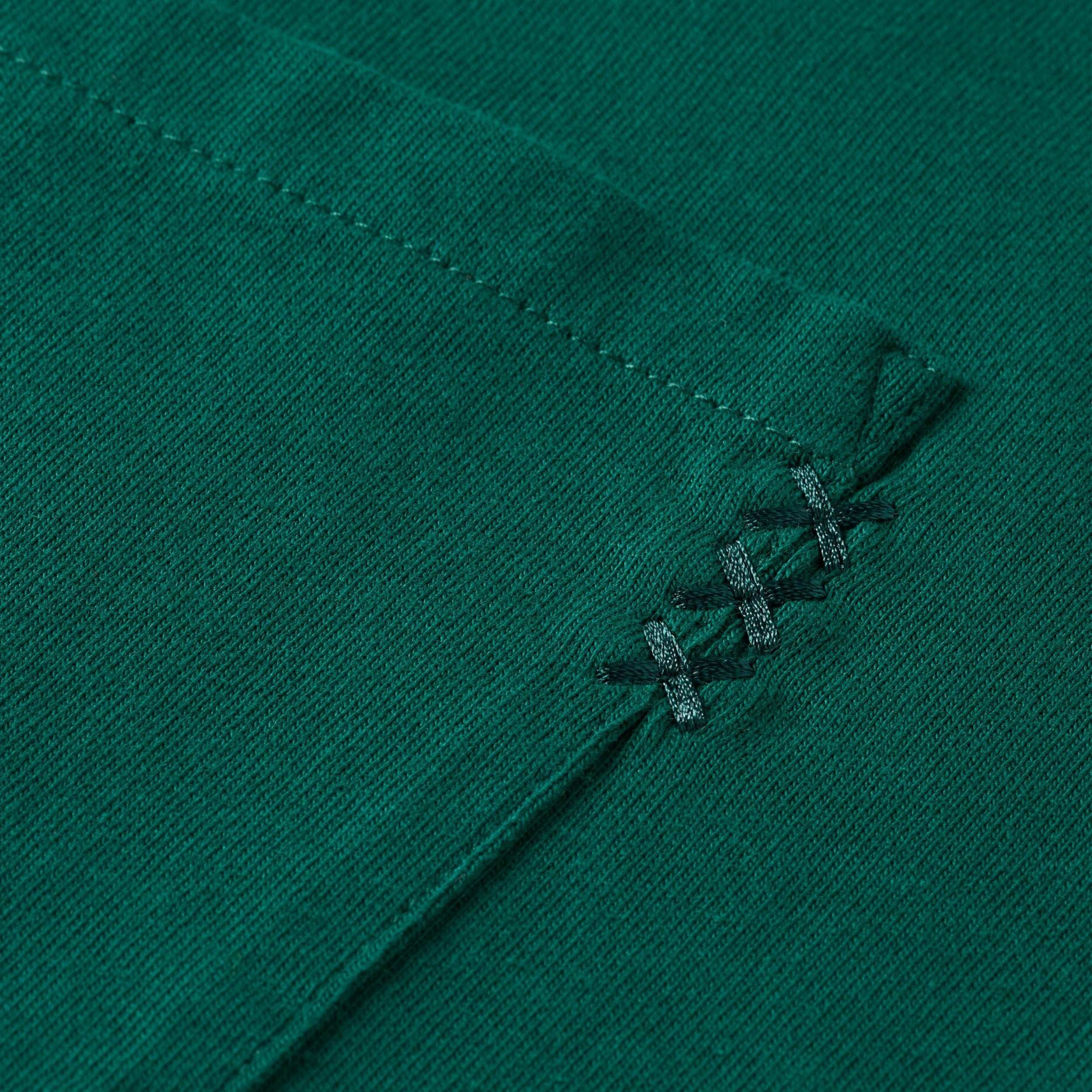 Wingback Green 3 Crosses Loose Fit Pocket T-Shirt