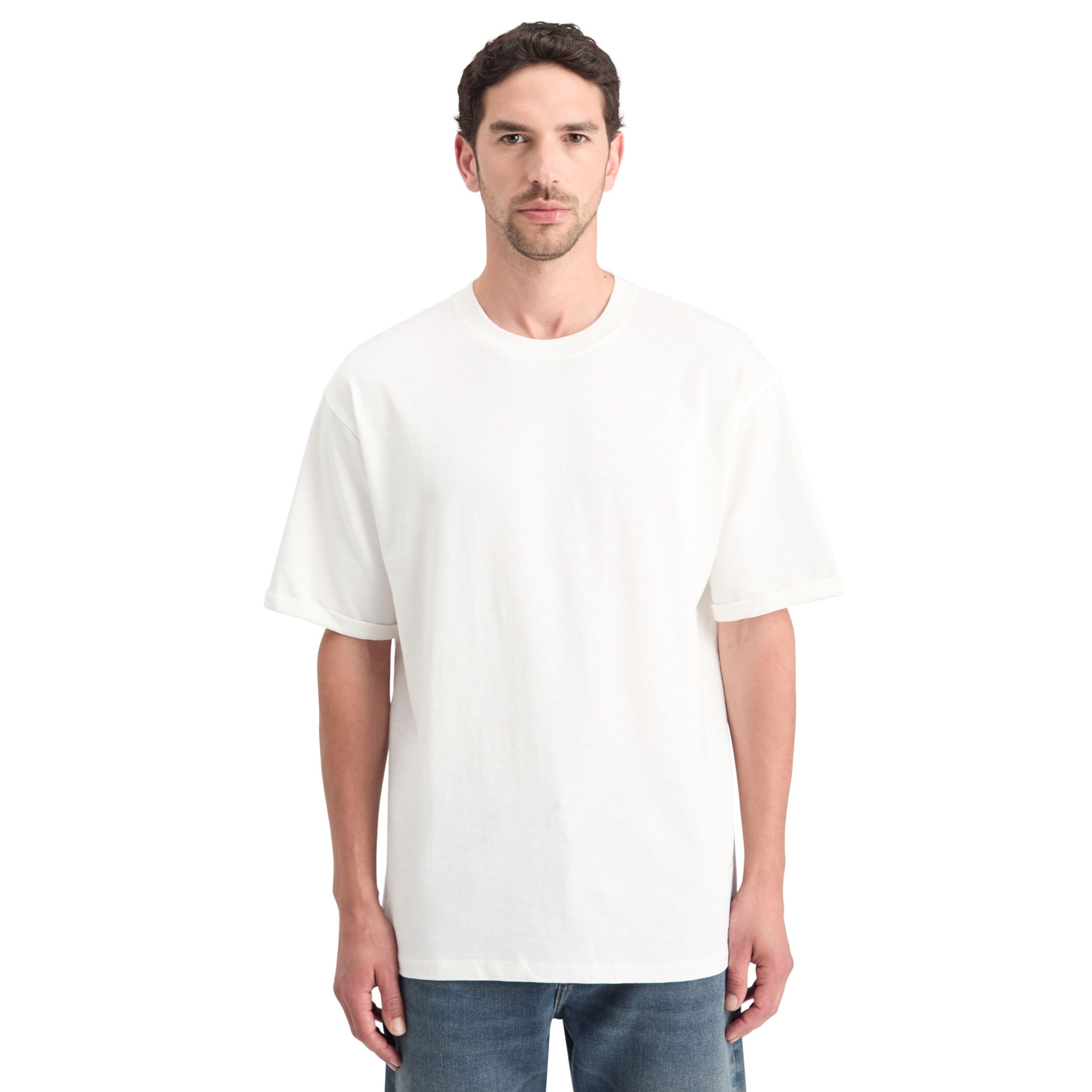 Swan Loose Fit Back Artwork T-Shirt