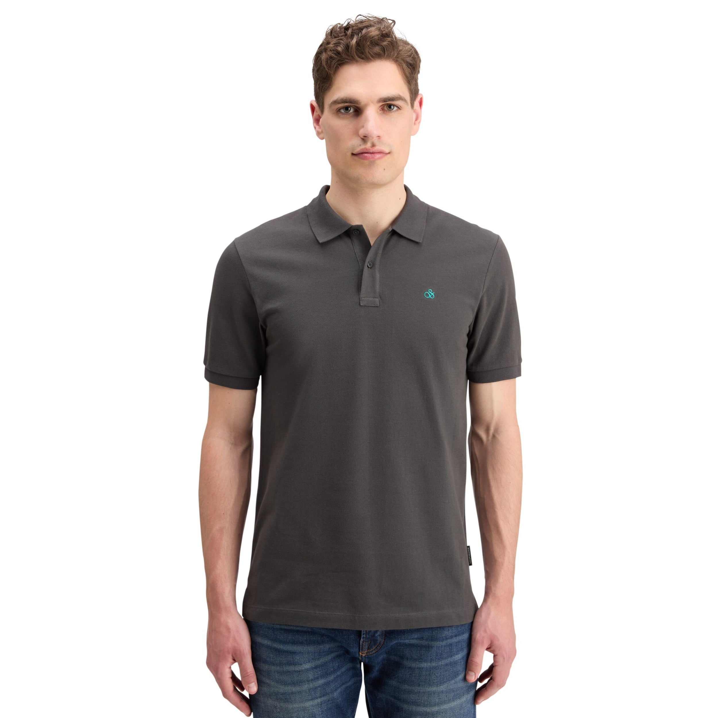 Vinyl Essential Logo Pique Polo