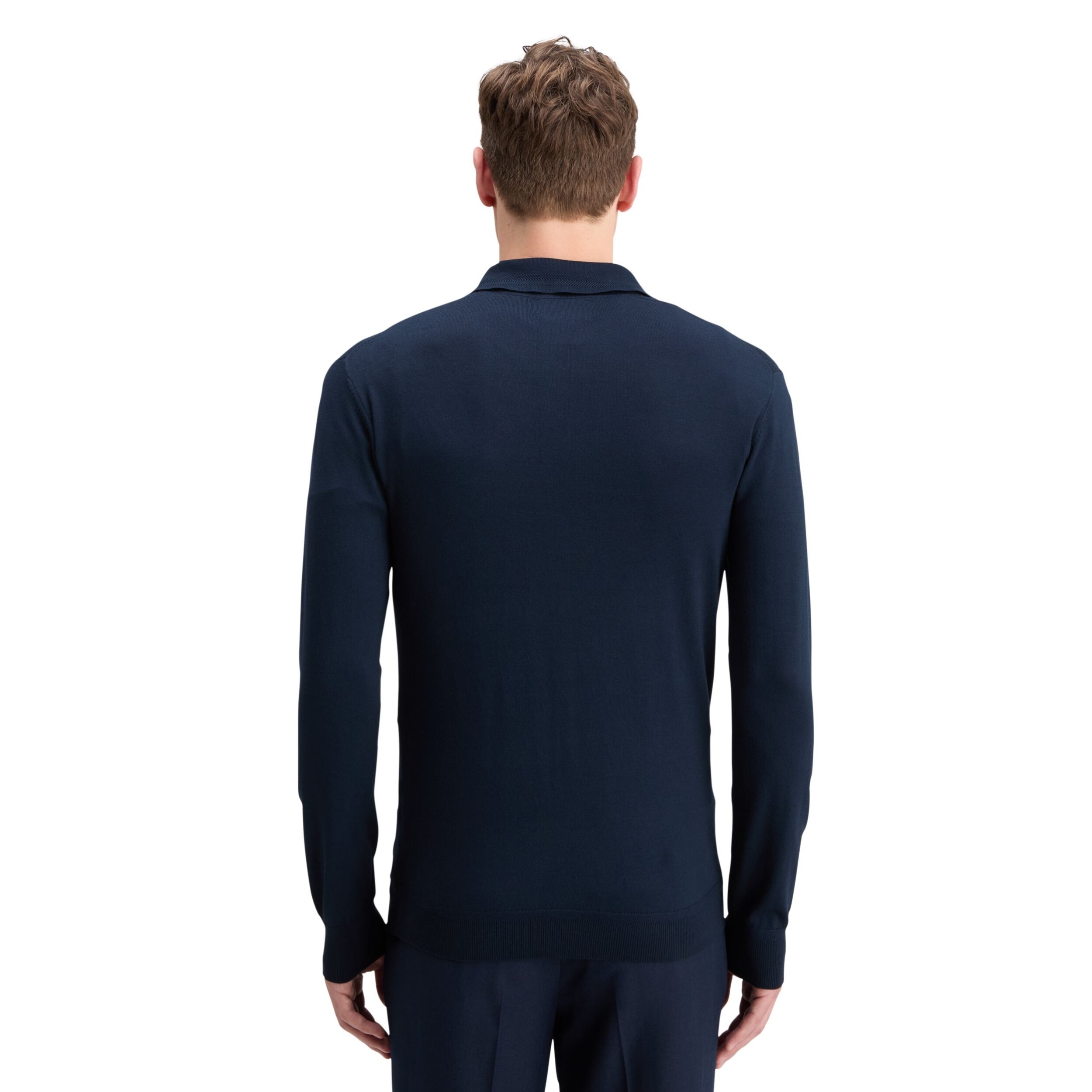 Night Knitted Polo Long Sleeve