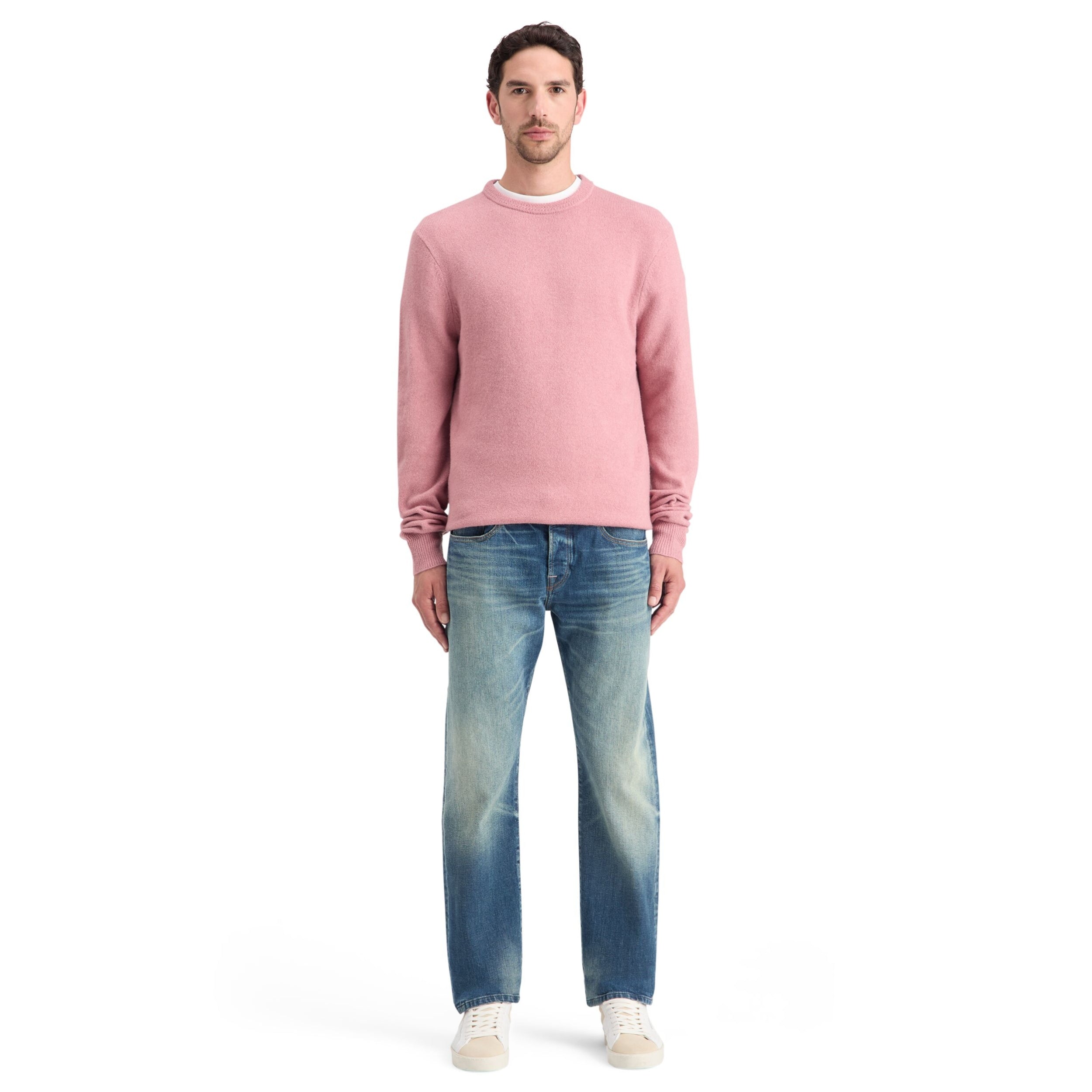 Cadillac Pink Soft Knit Regular Fit Sweater