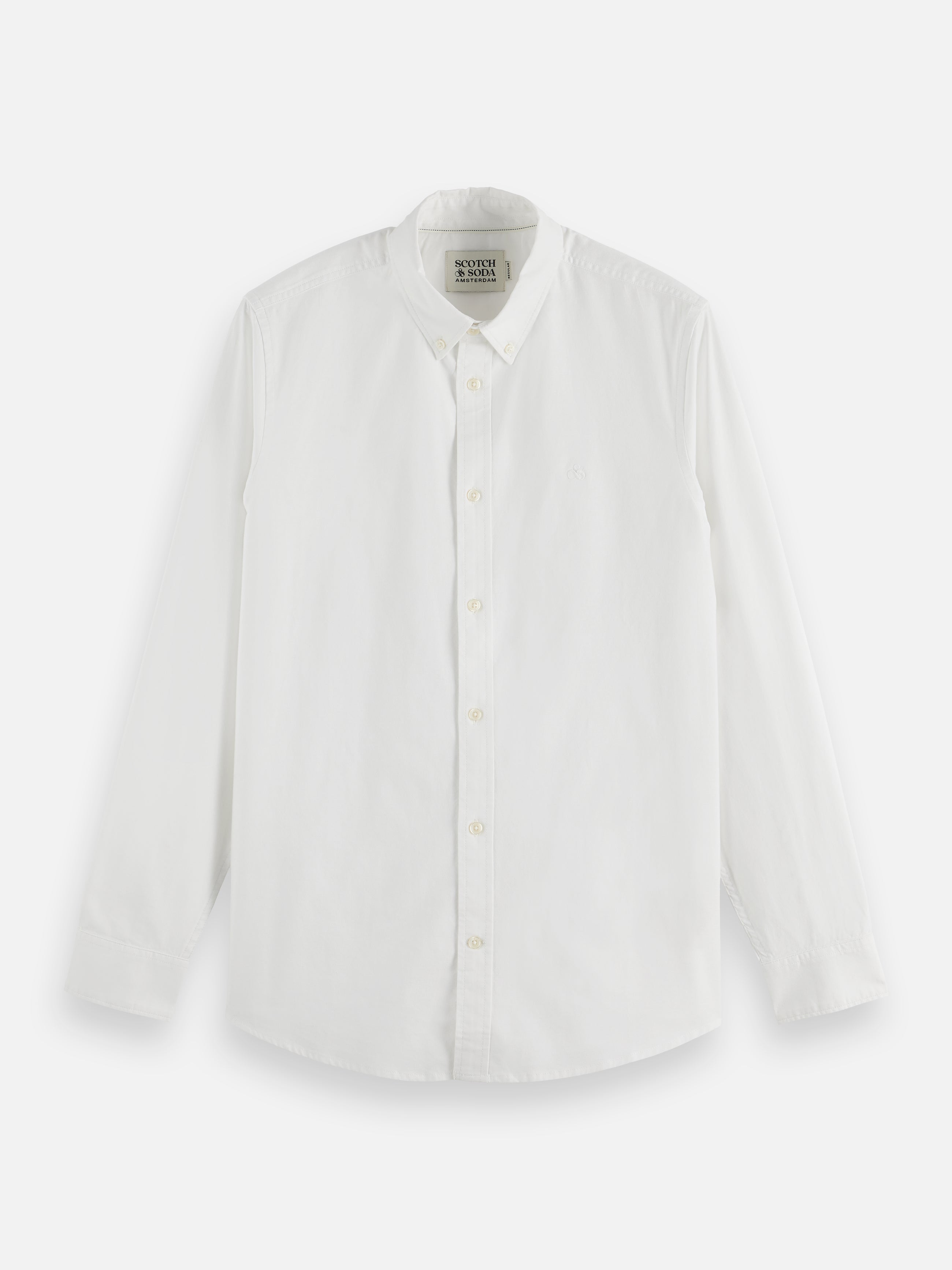 Oxford Solid Shirt - White