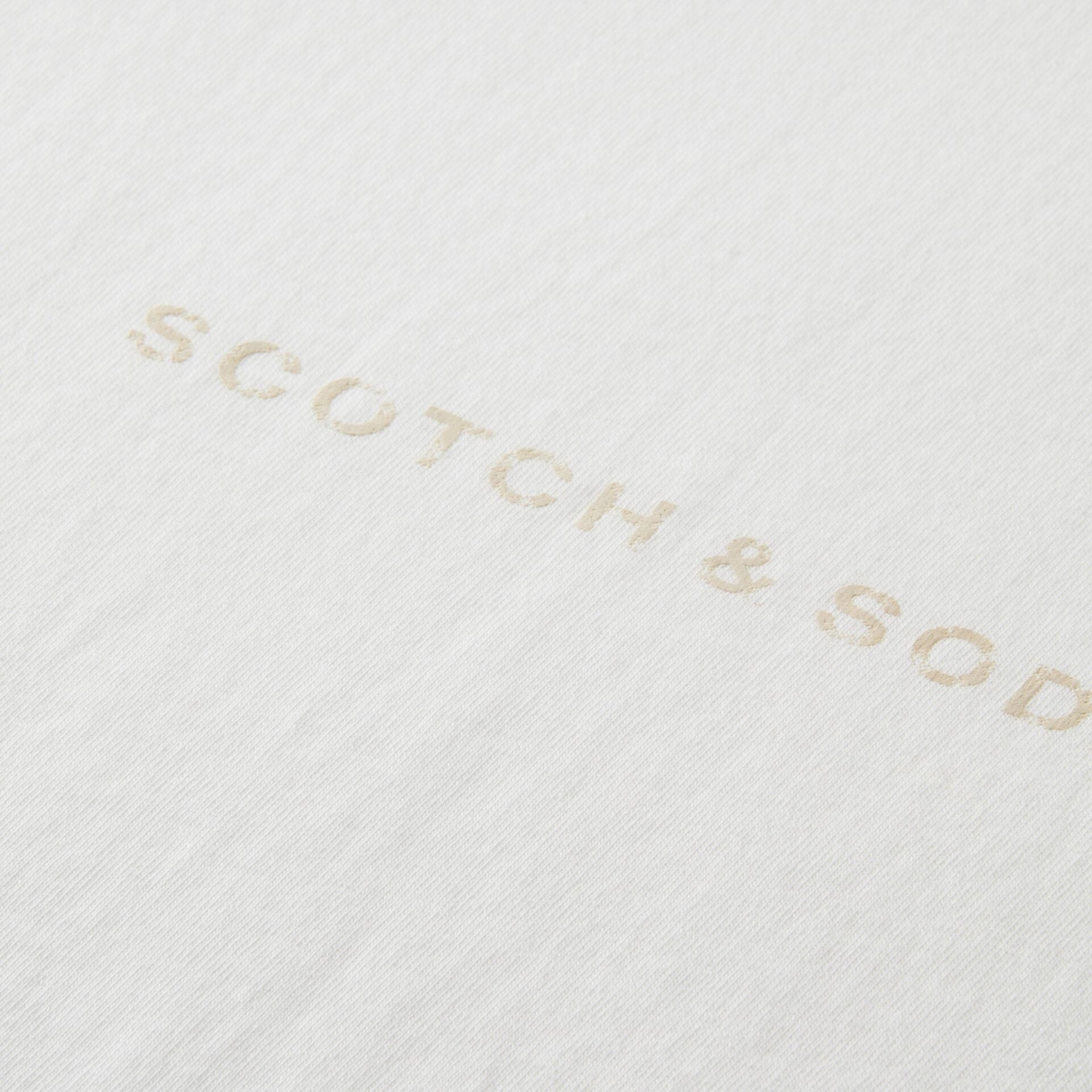 Logo Front Chest T-Shirt - Off White