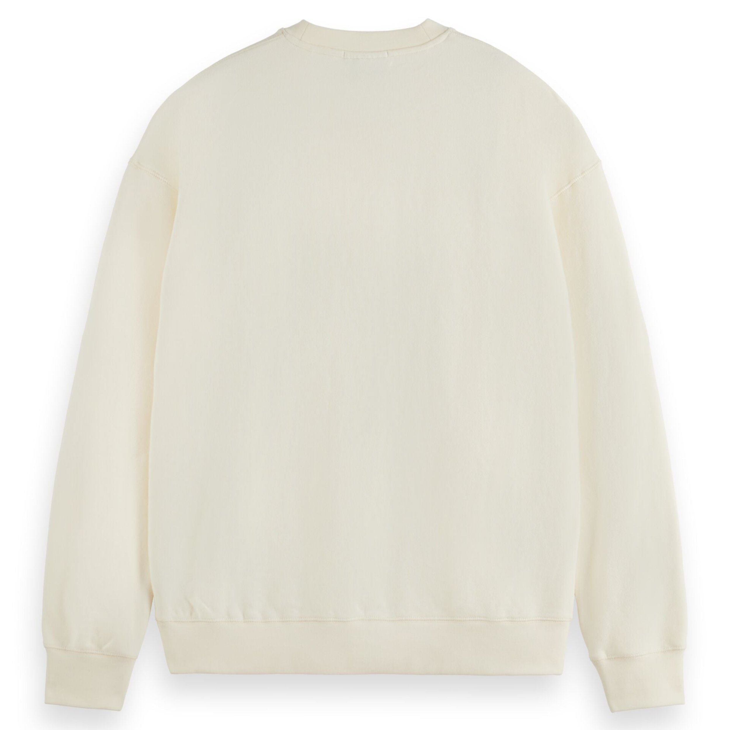 Logo Front Chest Sweatshirt - White