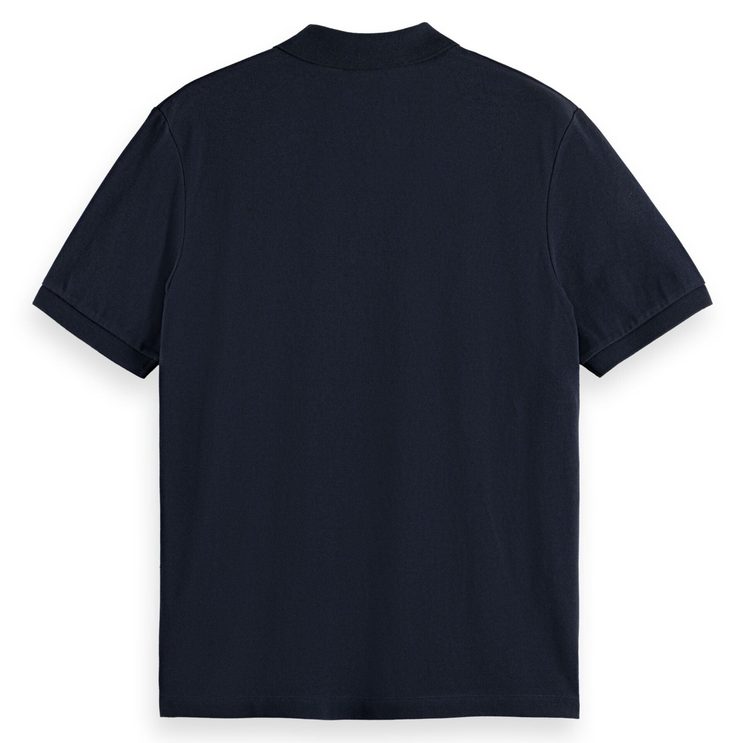 Logo Pique Polo - Blue