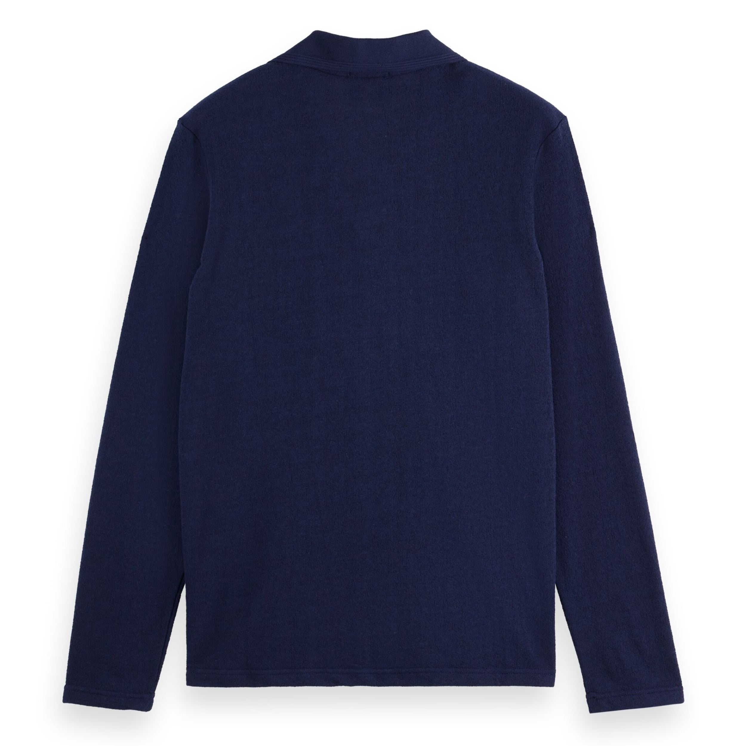 Chest Pocket Relaxed Fit Long Sleeve Polo