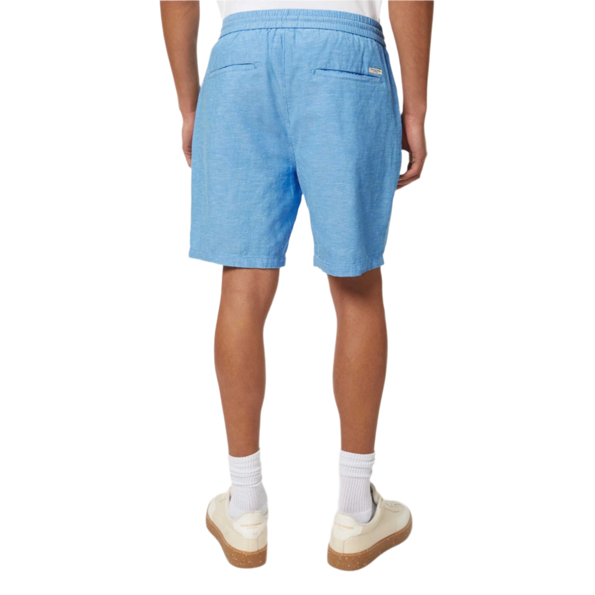 Blue Fave Cotton Bermuda