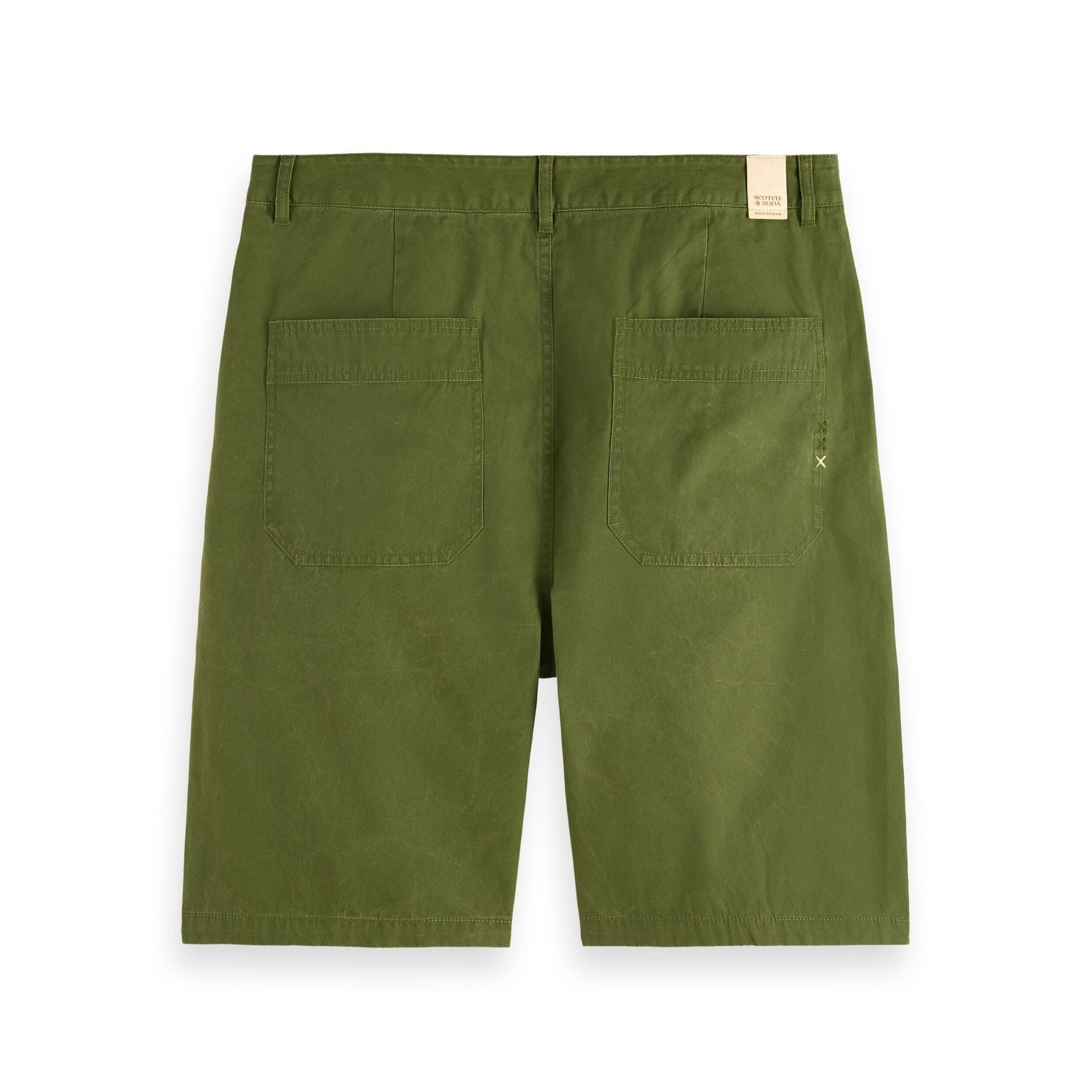 Army Relaxed Fit Washed Cotton Carpenter Short