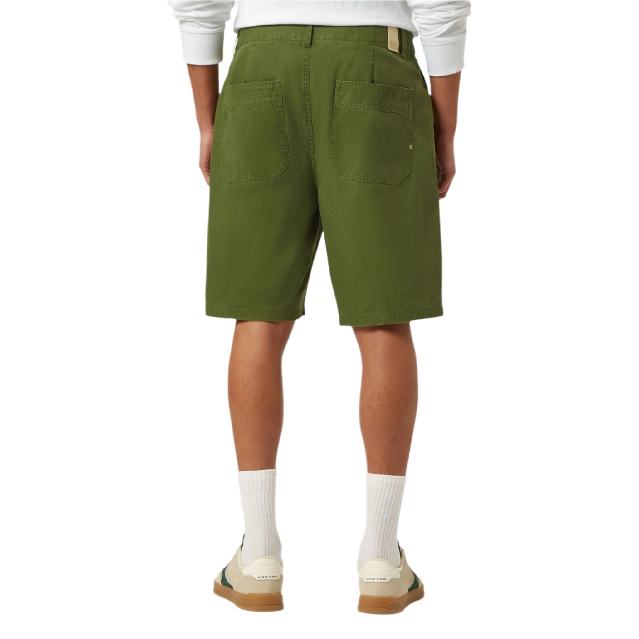 Army Relaxed Fit Washed Cotton Carpenter Short