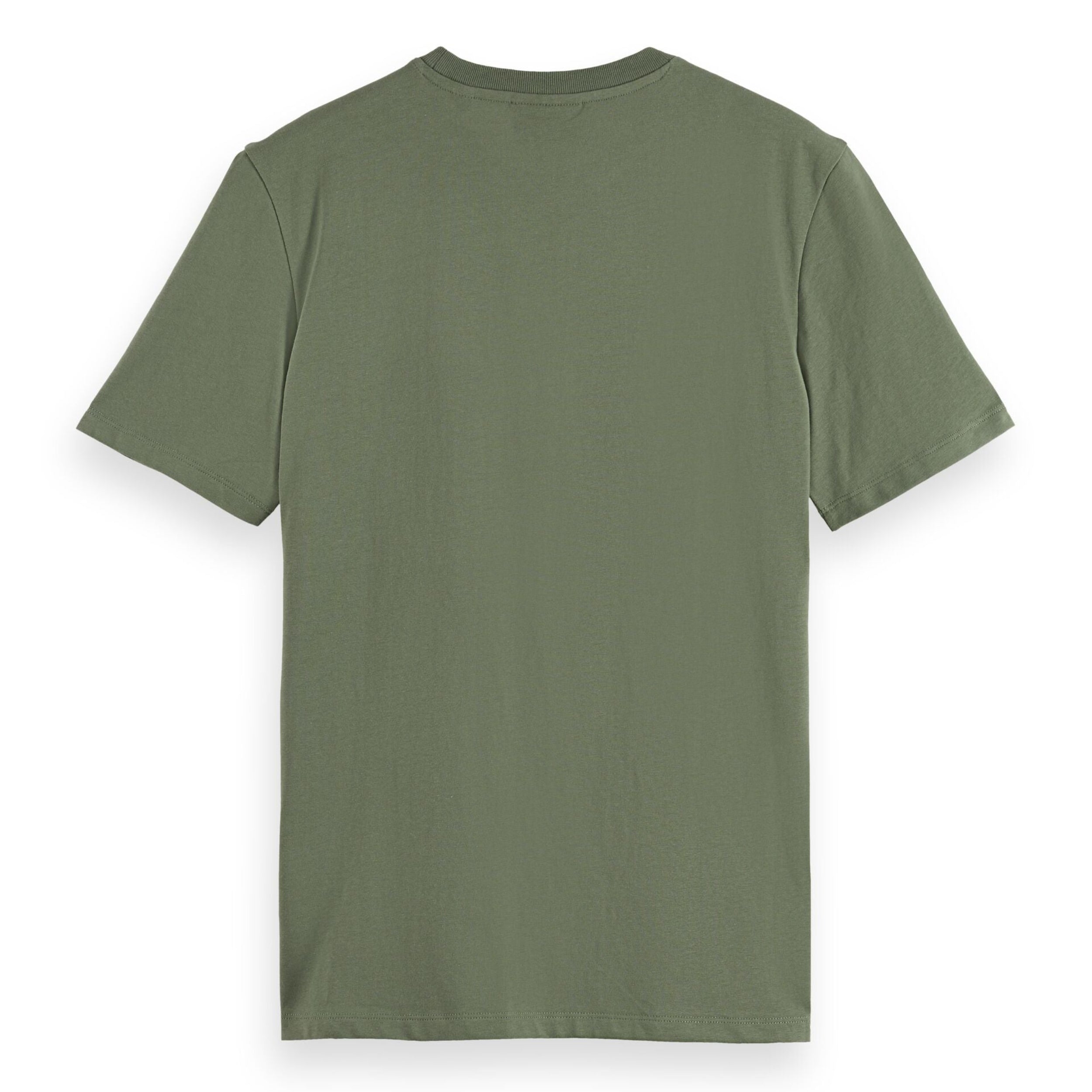 Regular Fit Left Chest Logo T-Shirt - Thyme