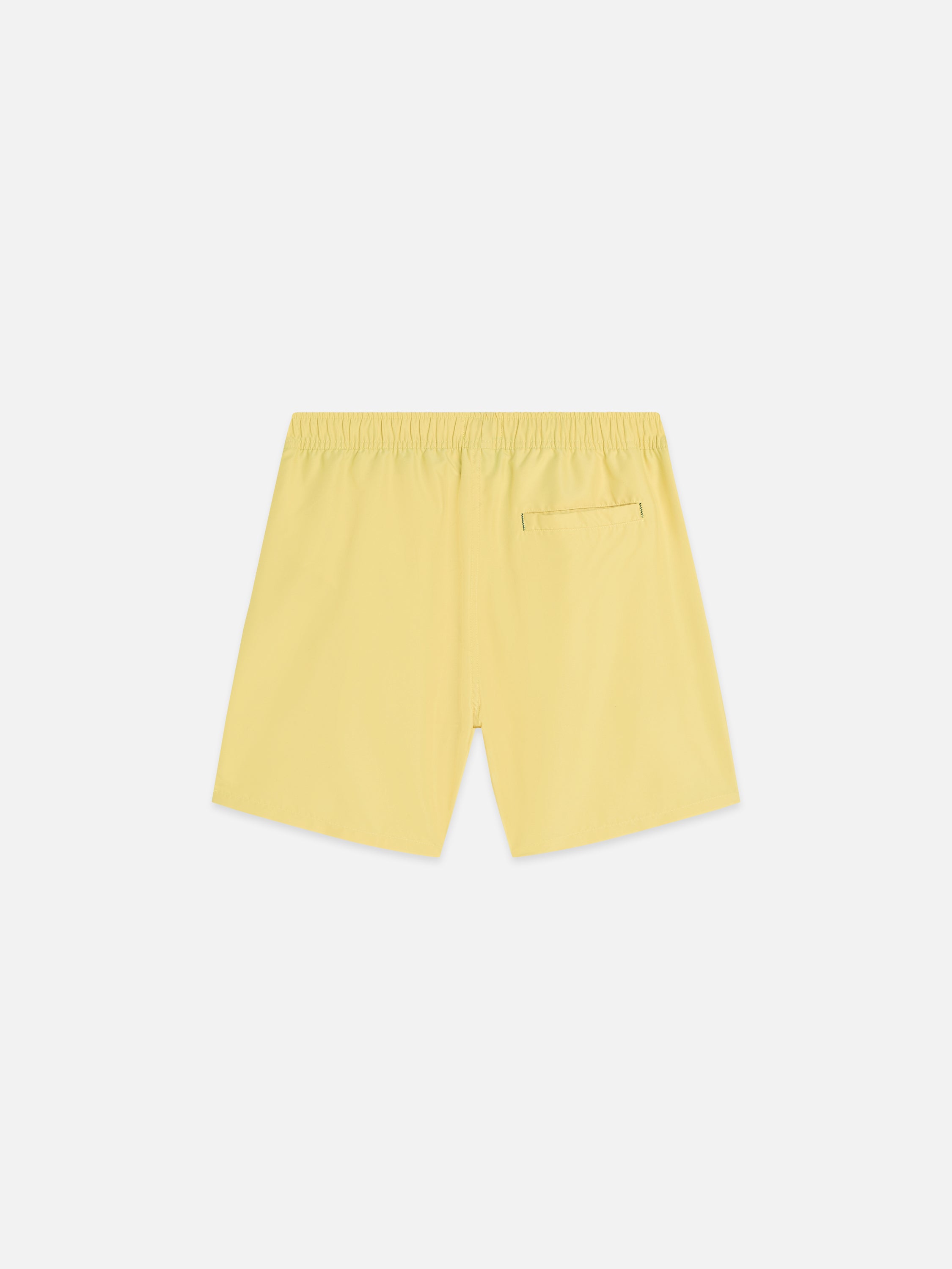 Solid Midlength Swim Shorts - Raffia