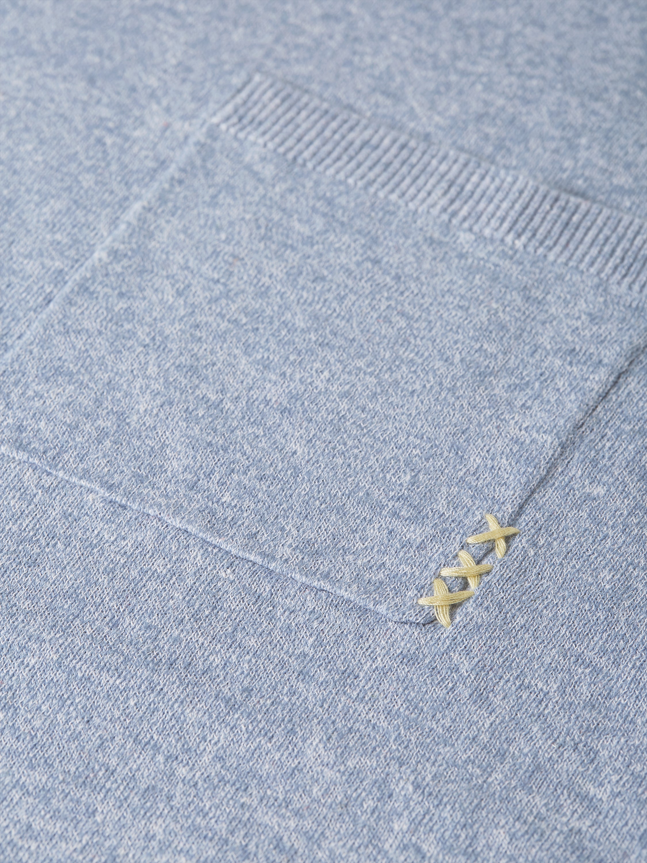 Linenblend Melange Regular Fit Pullover - Infinity Melange