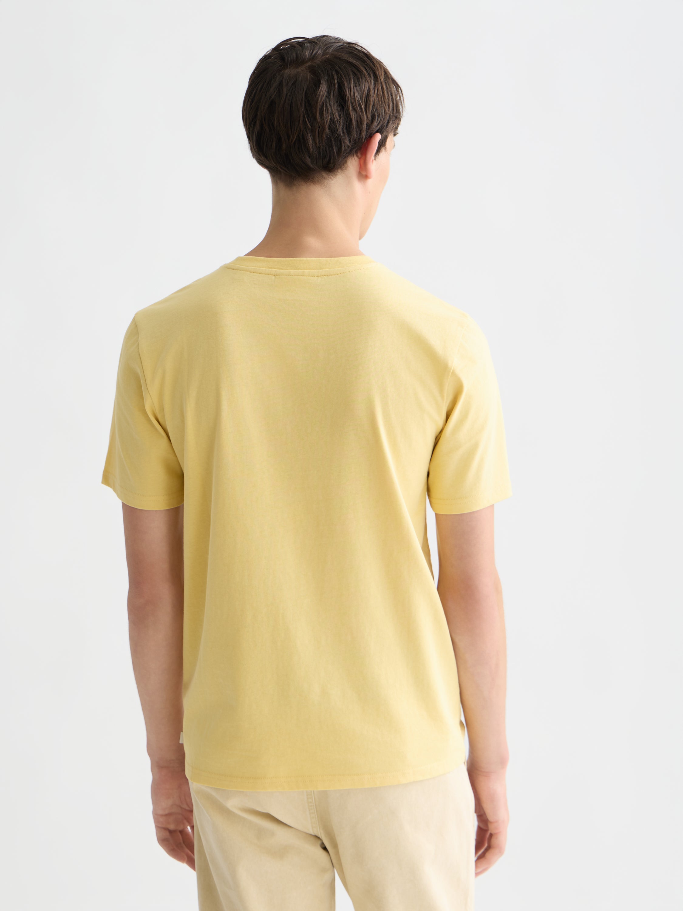 Left Chest Artwork Regular Fit T-Shirt - Raffia