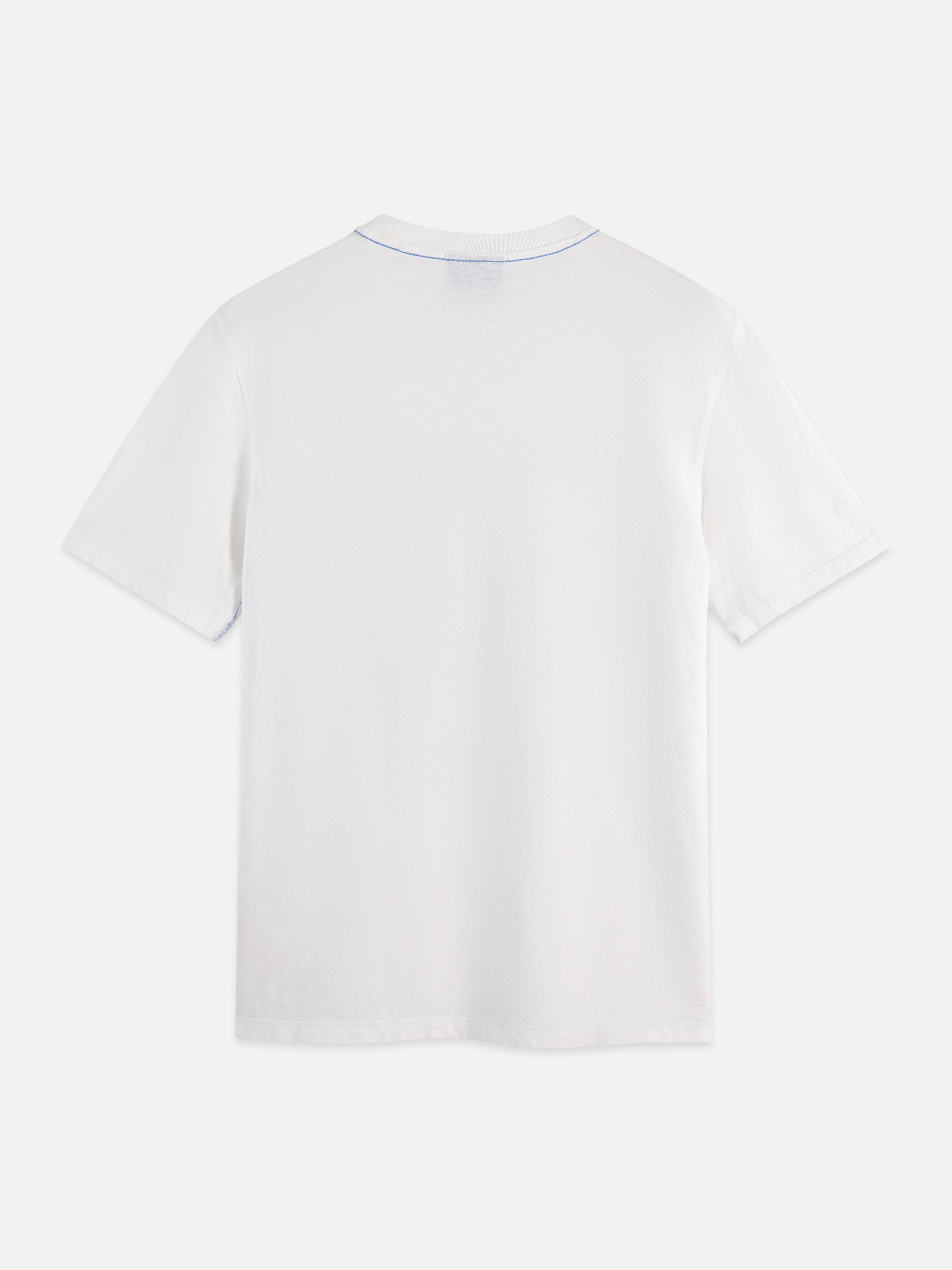 Washed Graphic Regularfit T-Shirt - Off White