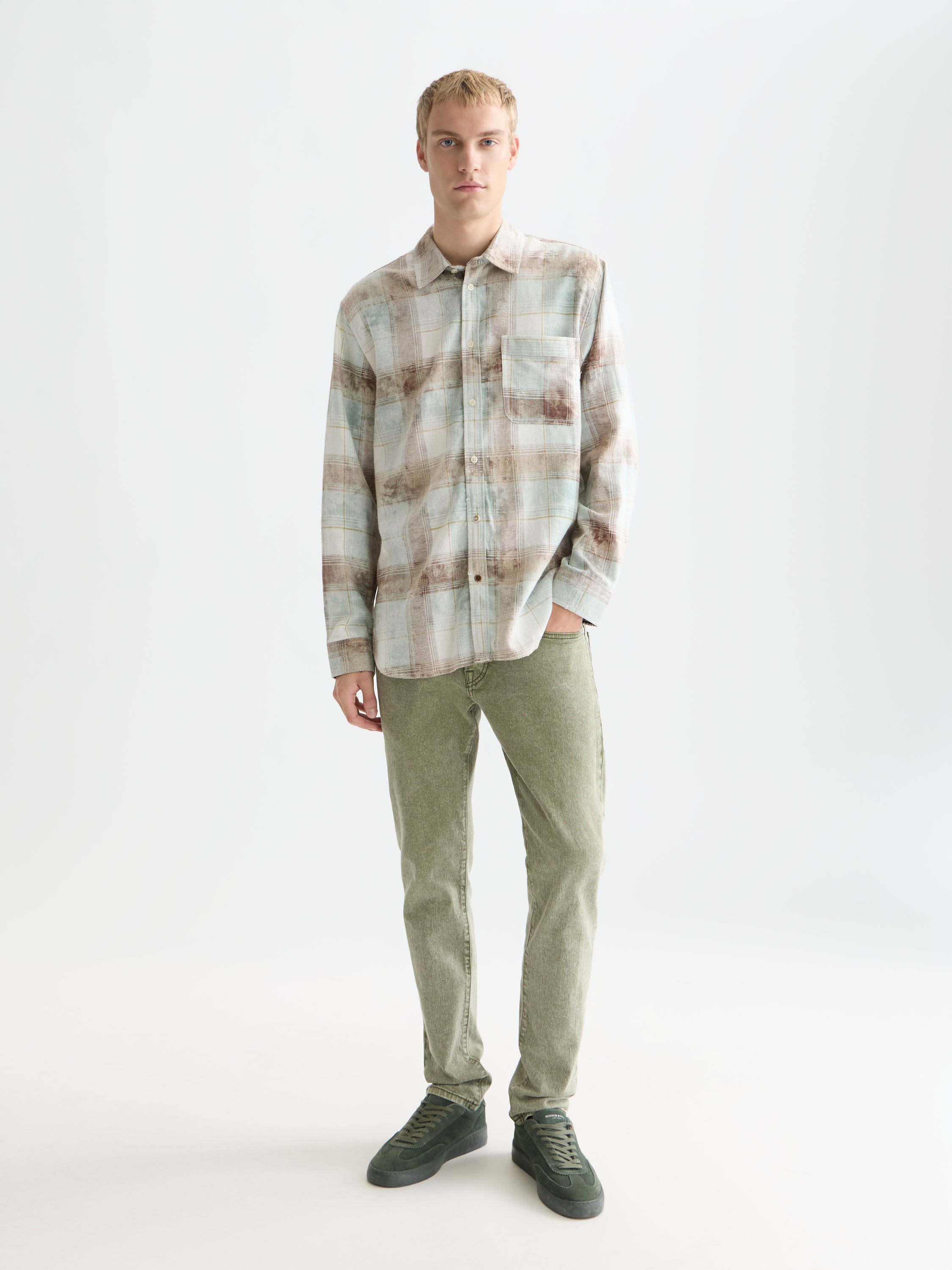 Jean Ralston Regular Slim Fit - Vert pétrole