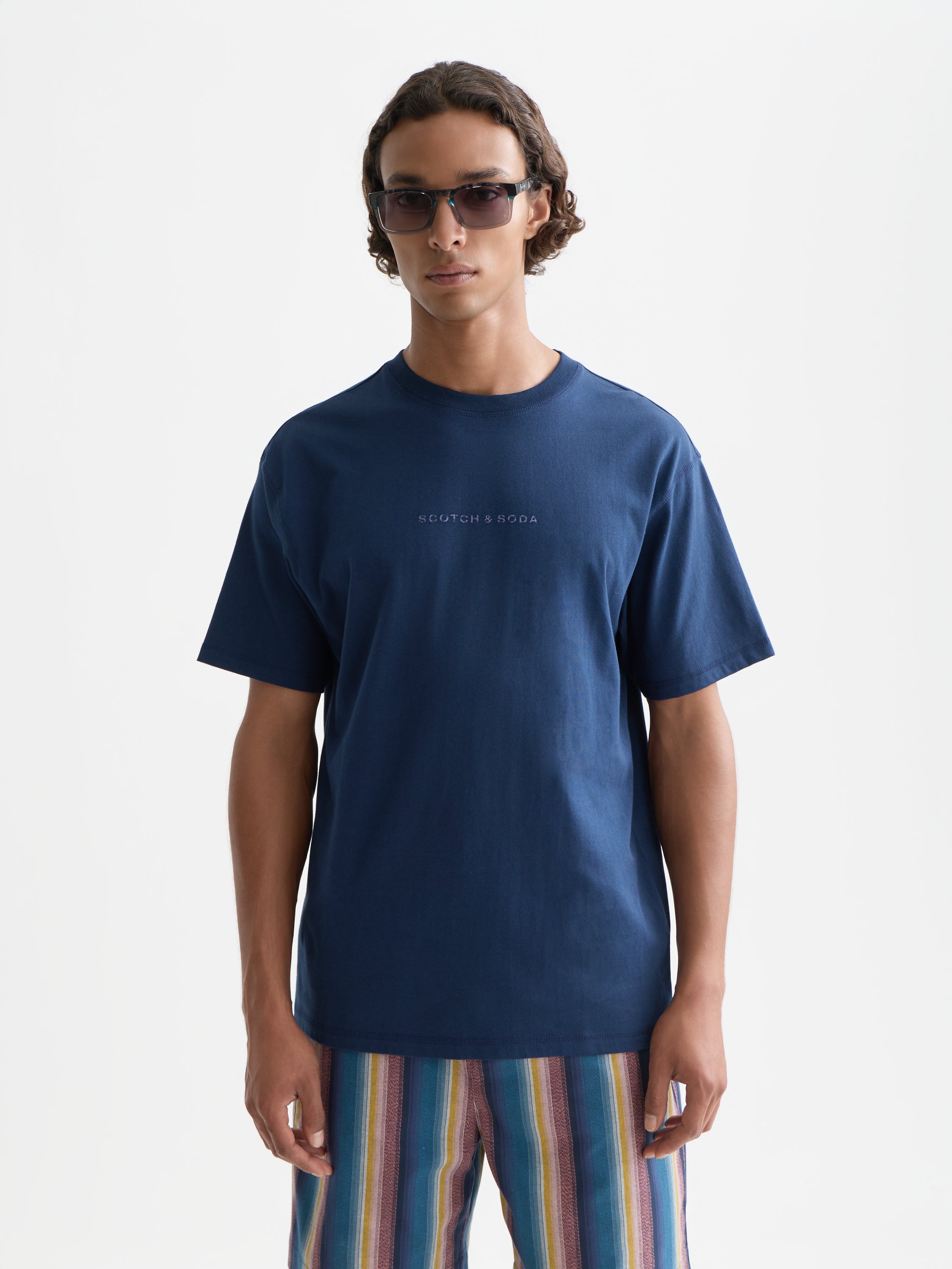 Seasonal Core Chest Artwork RelaxedFit T-Shirt - Pageant Blue