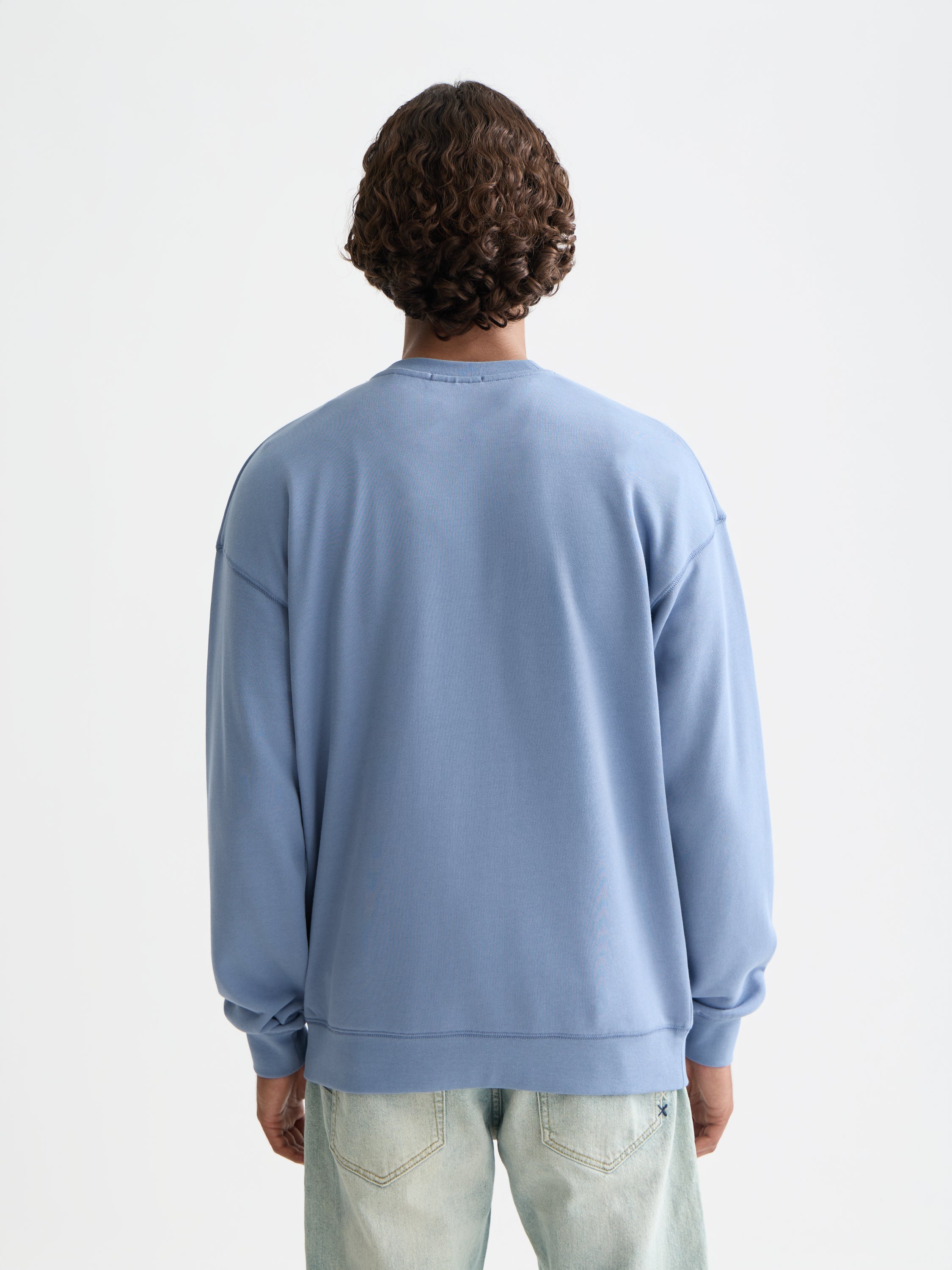Seasonal Core Front Chest Logo Relaxed Fit Sweatshirt - Infinity
