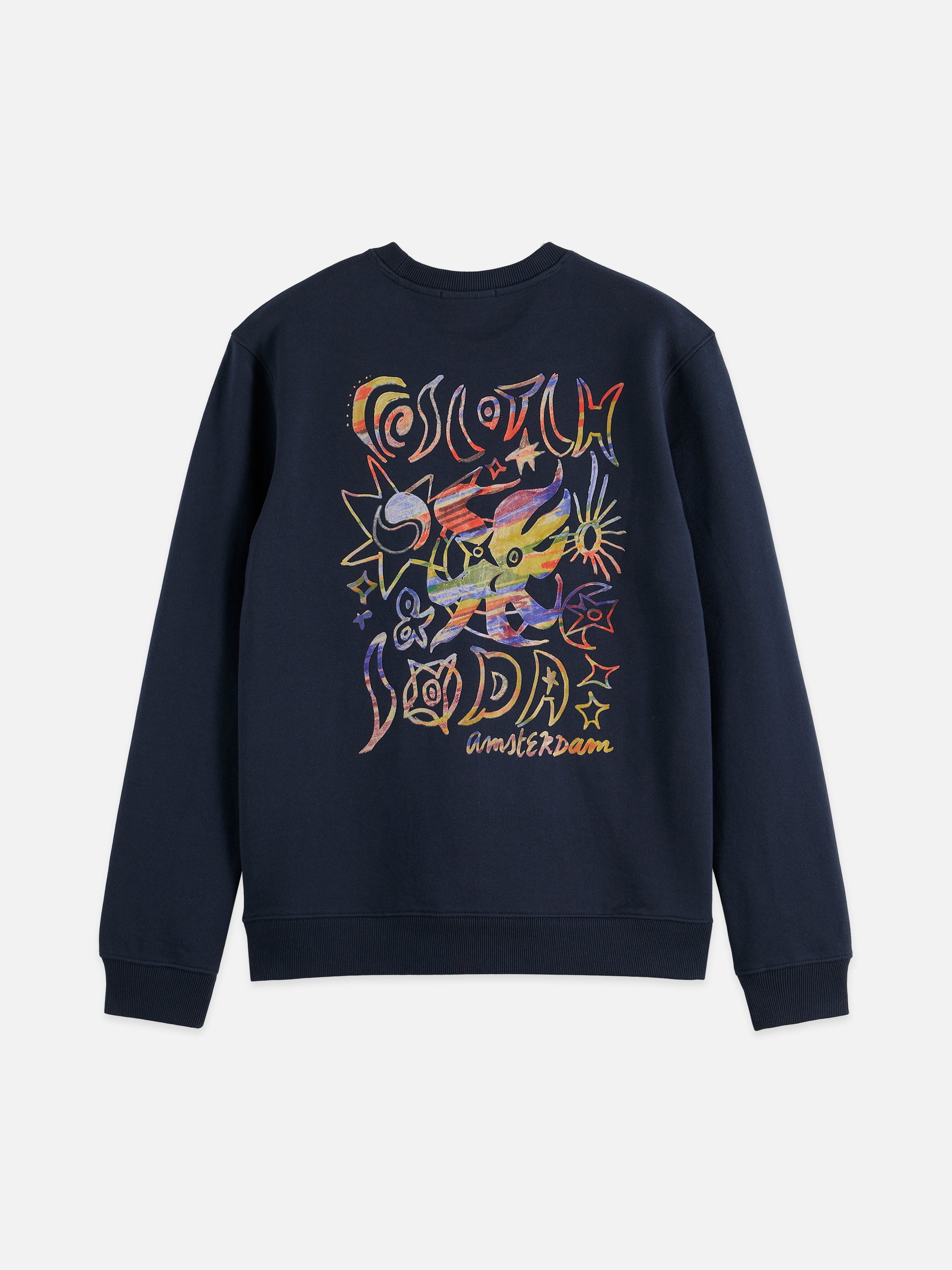 Front And Back Artwork Sweatshirt - Carbon