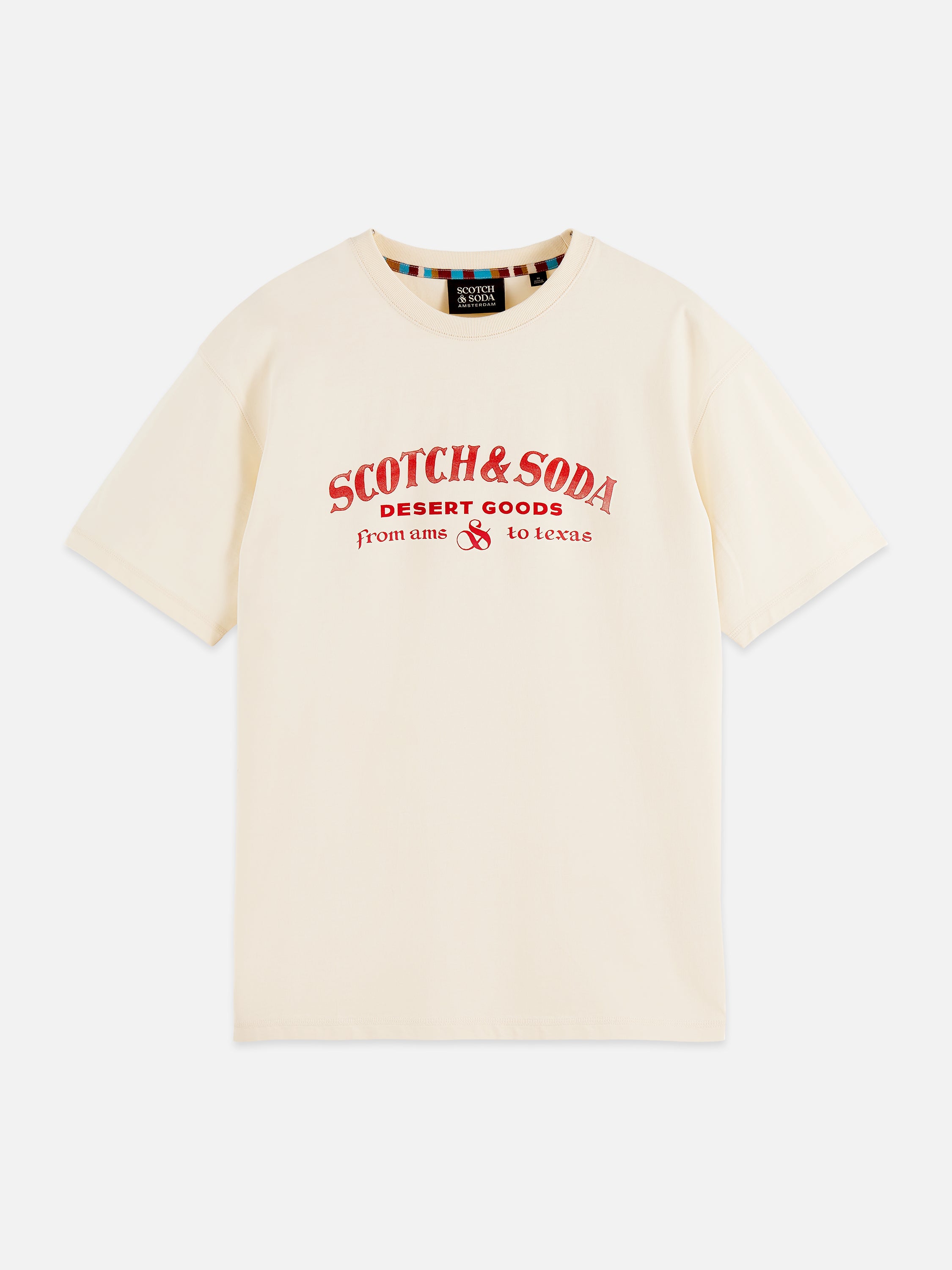 T-shirt Relaxedfit à motif recto - Lait de poule