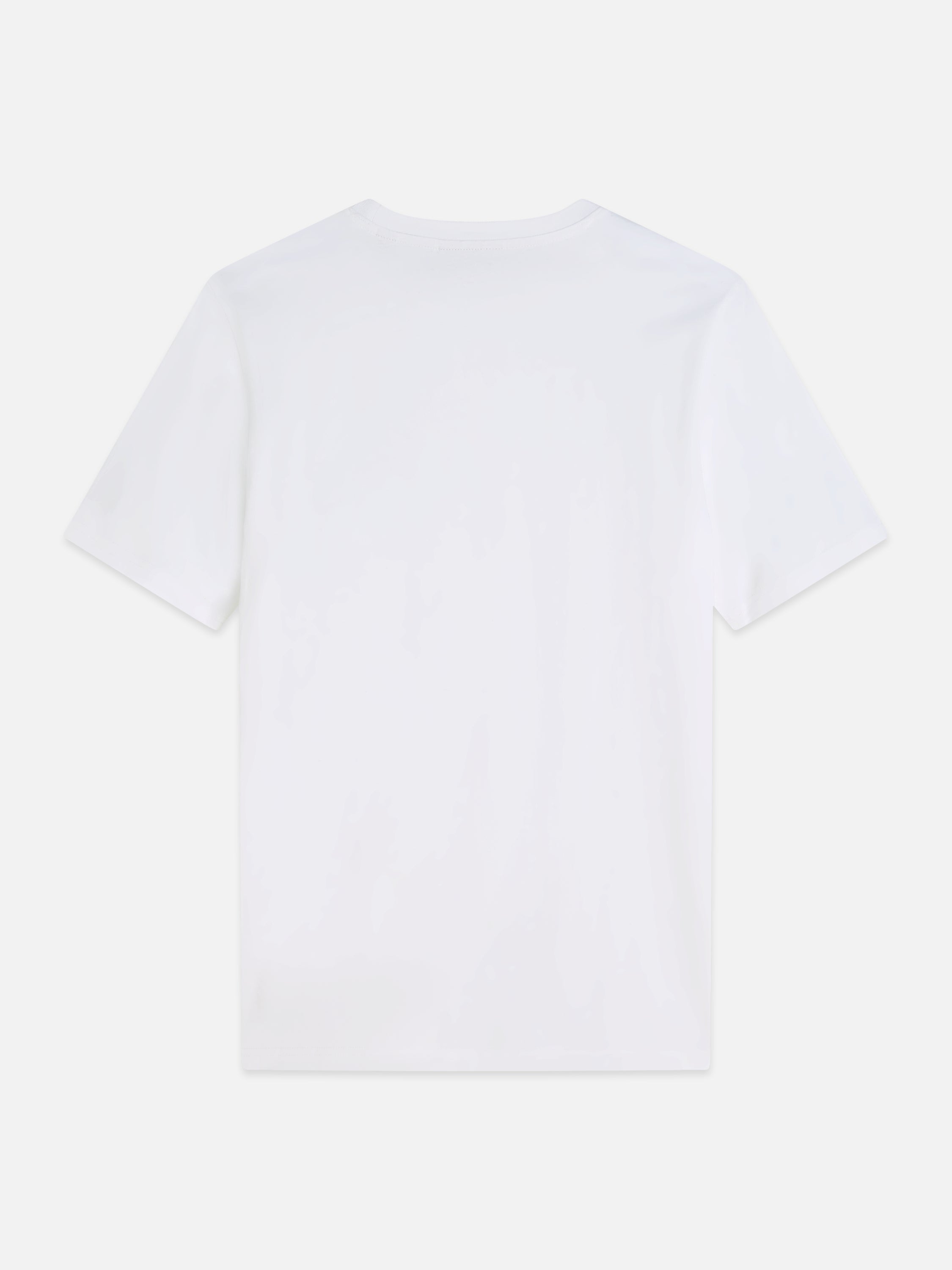 Left Chest Artwork Regular Fit T-Shirt - Bright White