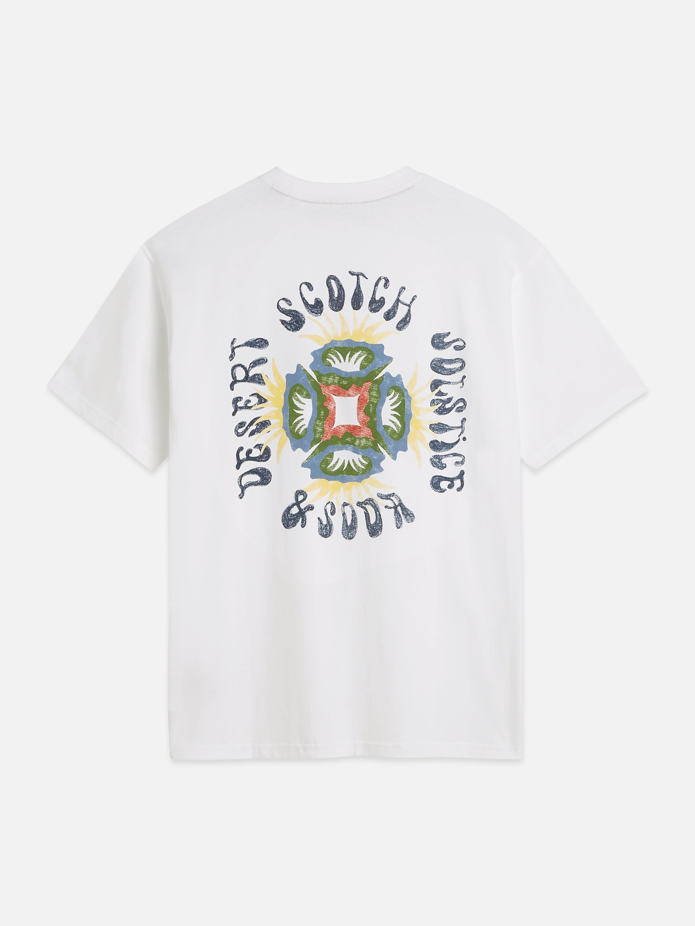 Front And Back Artwork T-Shirt - Bright White