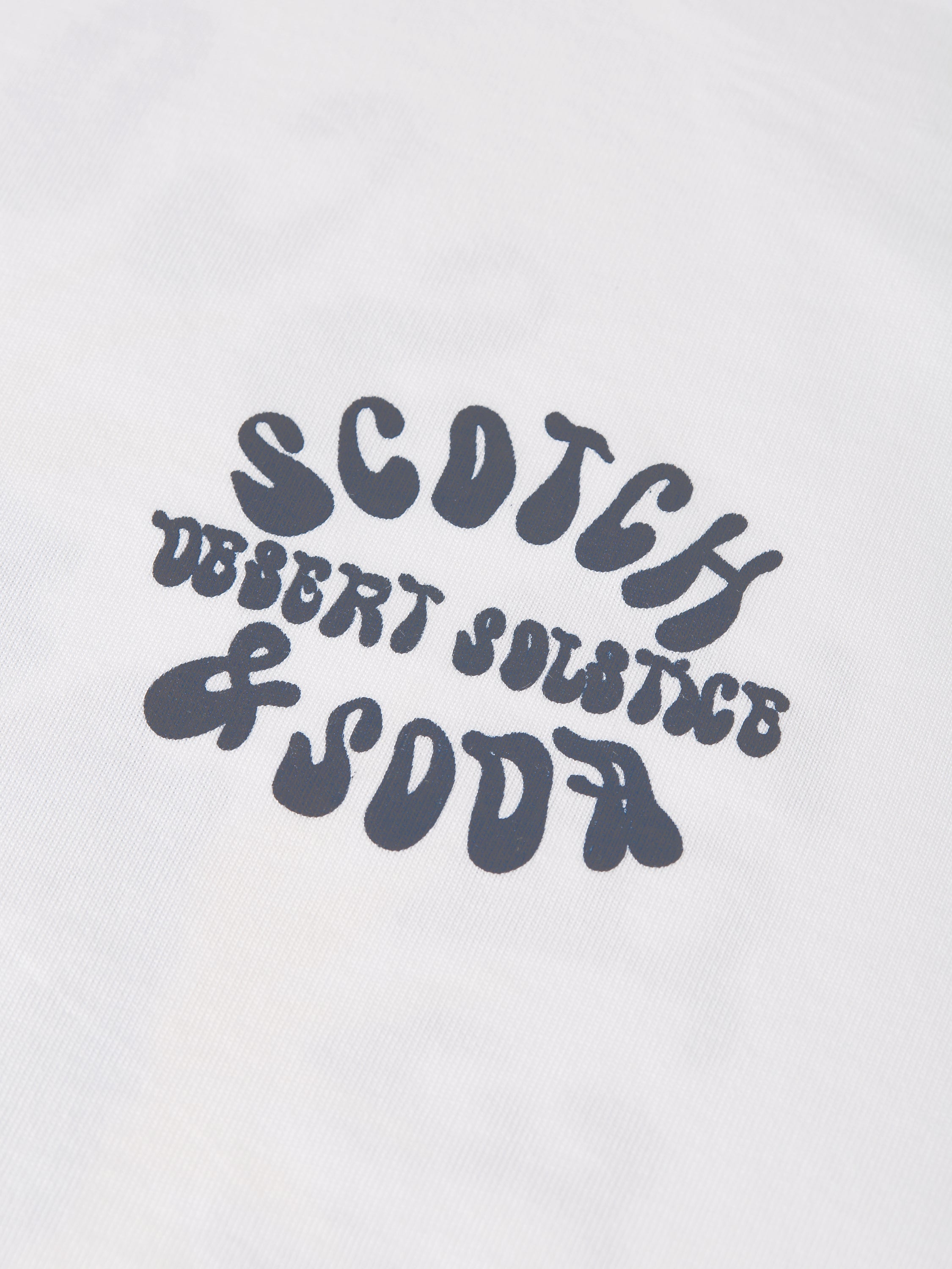 Front And Back Artwork T-Shirt - Bright White