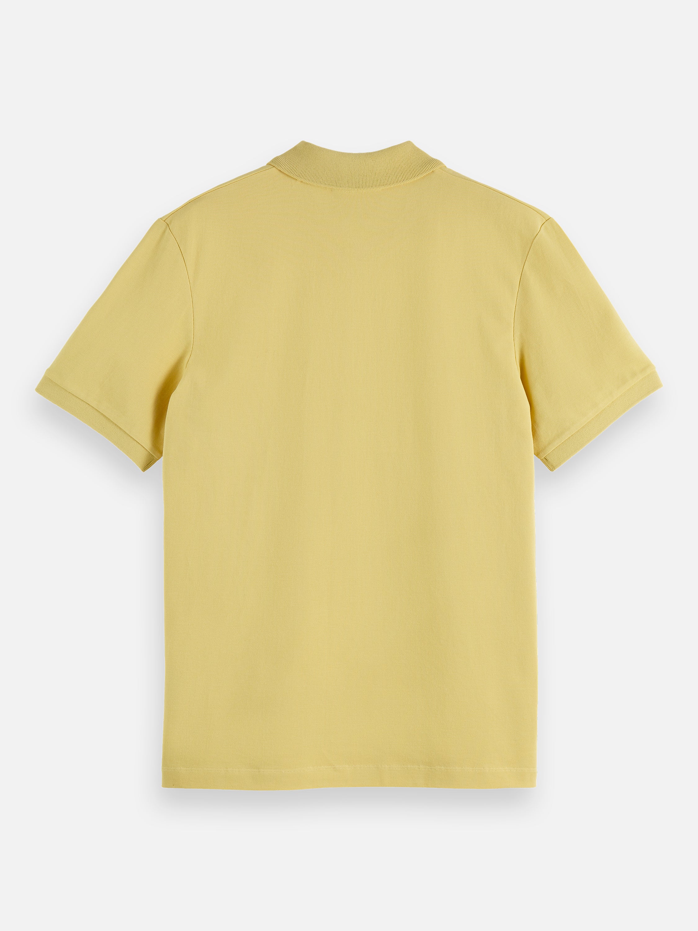 Seasonal Core Pique Chest Logo Polo - Raffia