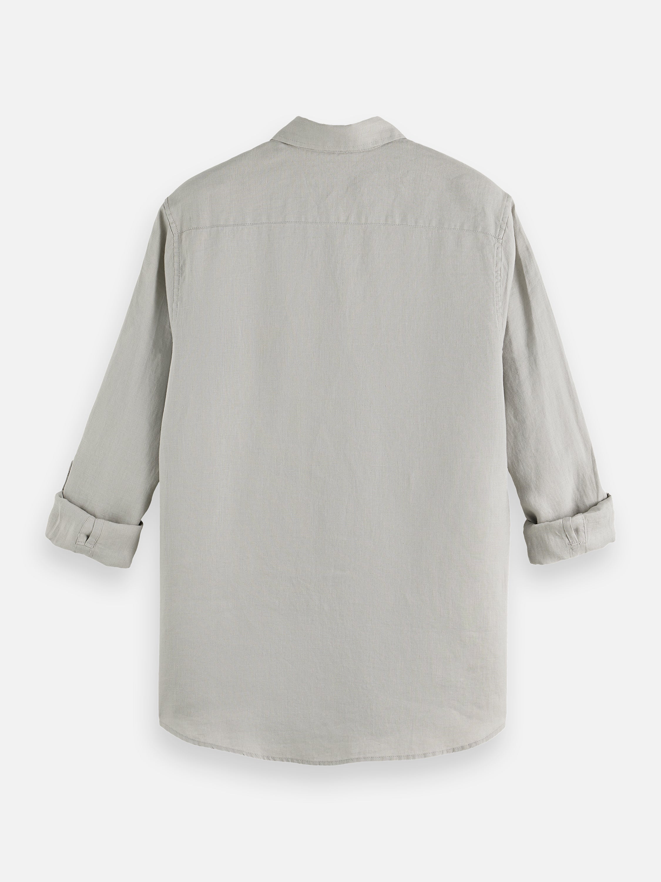 Chemise en lin coupe classique Seasonal Core - Drizzle