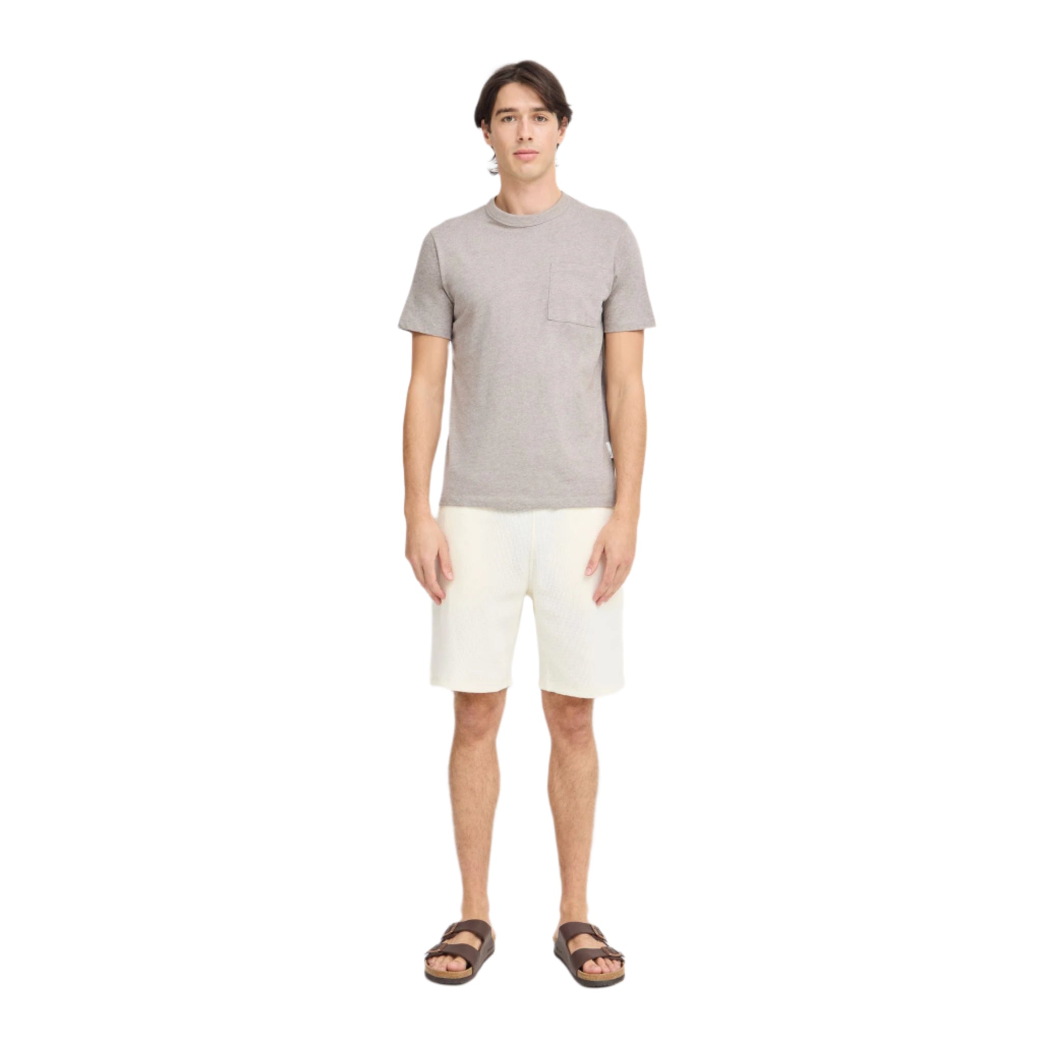 Waffle Shorts - White