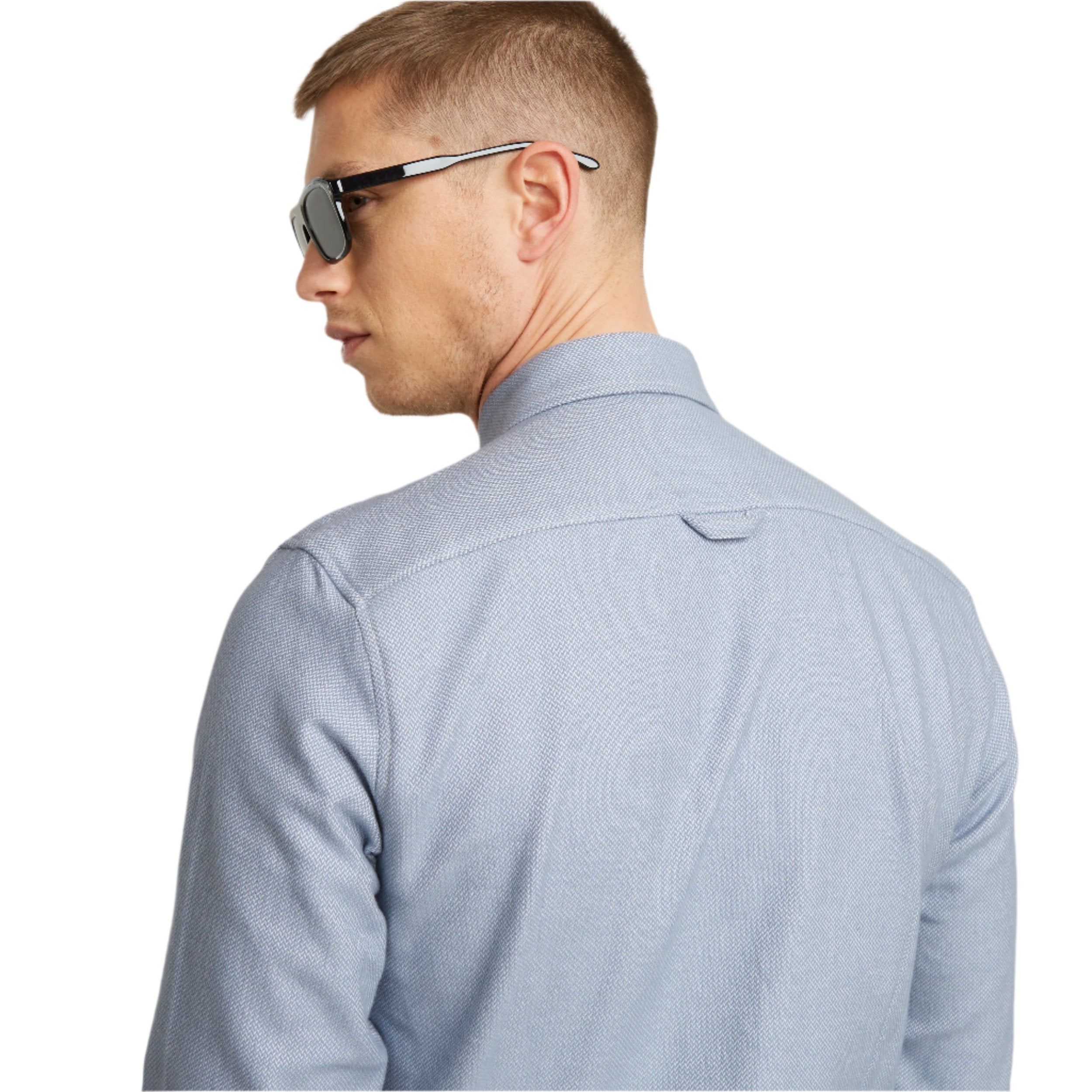 Ash Blue Bristum 2.0 Slim Shirt