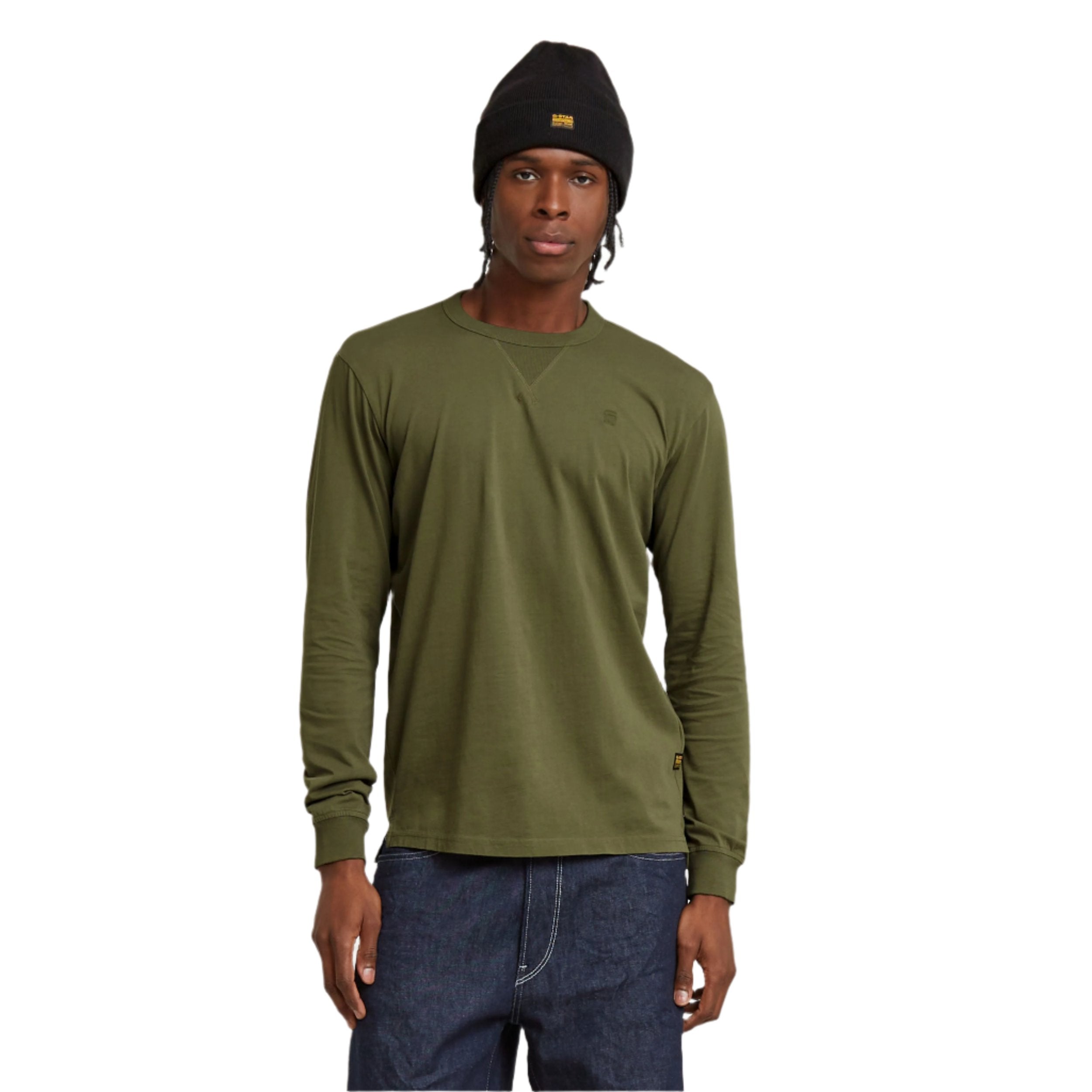 Shadow Olive Nifous Long Sleeve T-Shirt